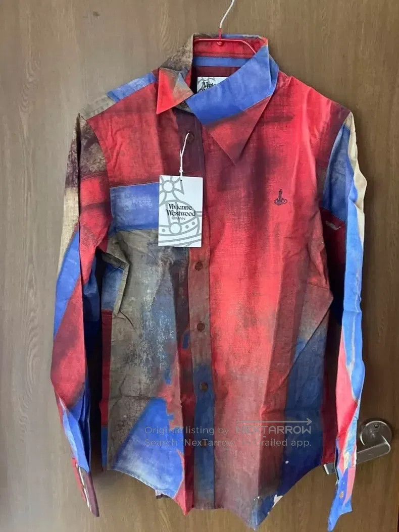 Vivienne Westwood Vivienne Westwood Long-sleeved pure cotton shirt Size US S / EU 44-46 / 1 - 1 Thumbnail