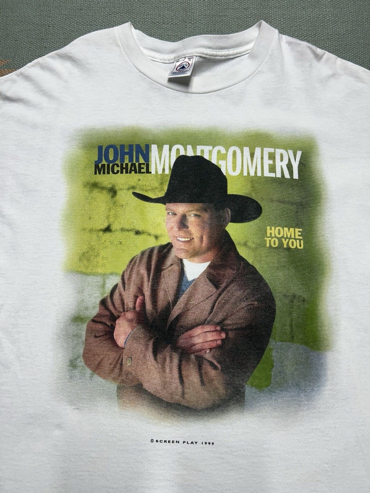 Vintage t shirt John Michael Montgomery home to you country music XL Size US XL / EU 56 / 4 - 2 Thumbnail