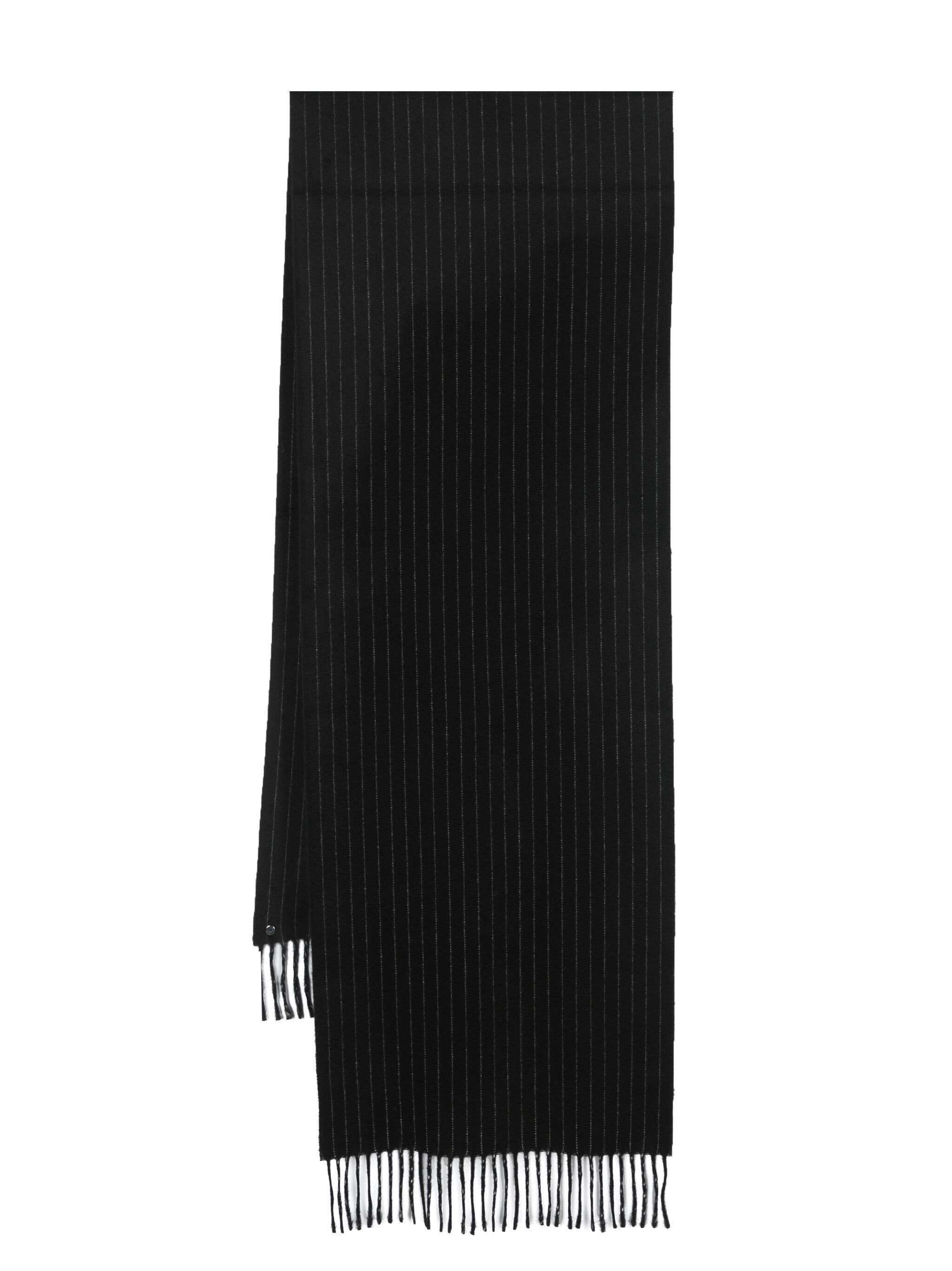 Saint Laurent Paris o1s1wg110824 Size: OS / Suit Striped Knit Scarf Cashmere Size ONE SIZE - 1 Thumbnail
