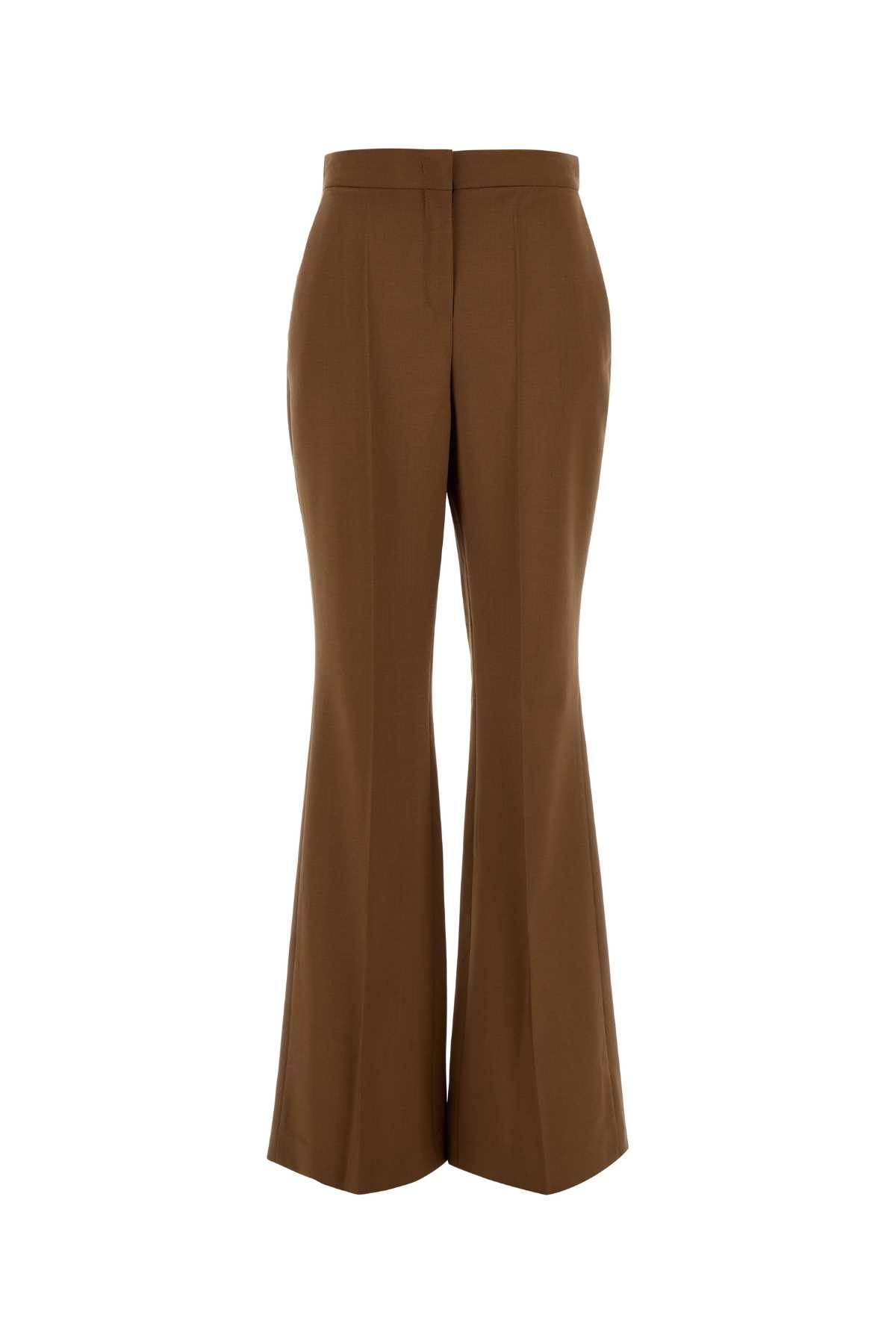 Fendi Caramel Wool Blend Pant Size 28" / US 6 / IT 42 - 1 Thumbnail