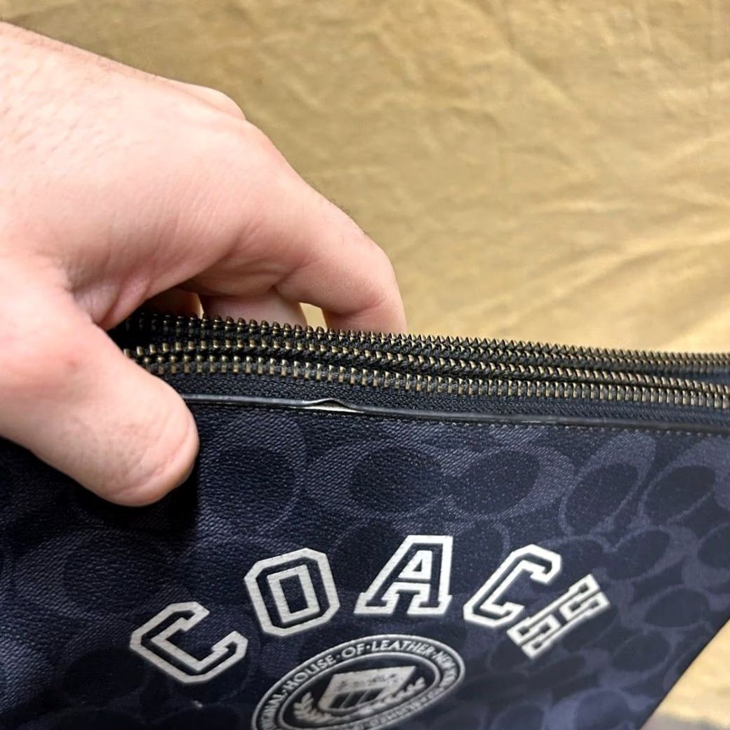 Coach Coach Crossbody Bag Womens OSFA Black Signature Everett Motif Luxury Purse CB915 Size ONE SIZE - 5 Thumbnail