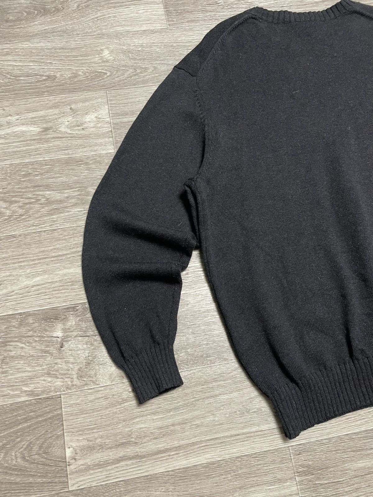 Lacoste Vintage Lacoste Black Sweater Crewneck Size US XL / EU 56 / 4 - 14 Thumbnail