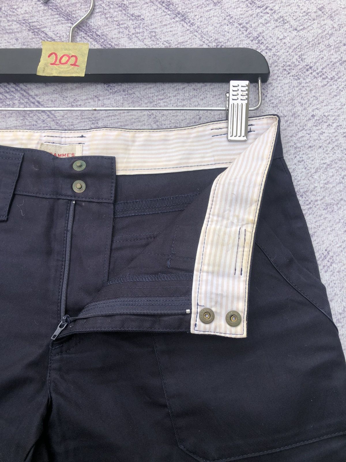 Le Gramme × Vintage Vintage GRAMME'S Cargo Pants Mulyipocket Tactical Utility Size US 28 / EU 44 - 7 Thumbnail