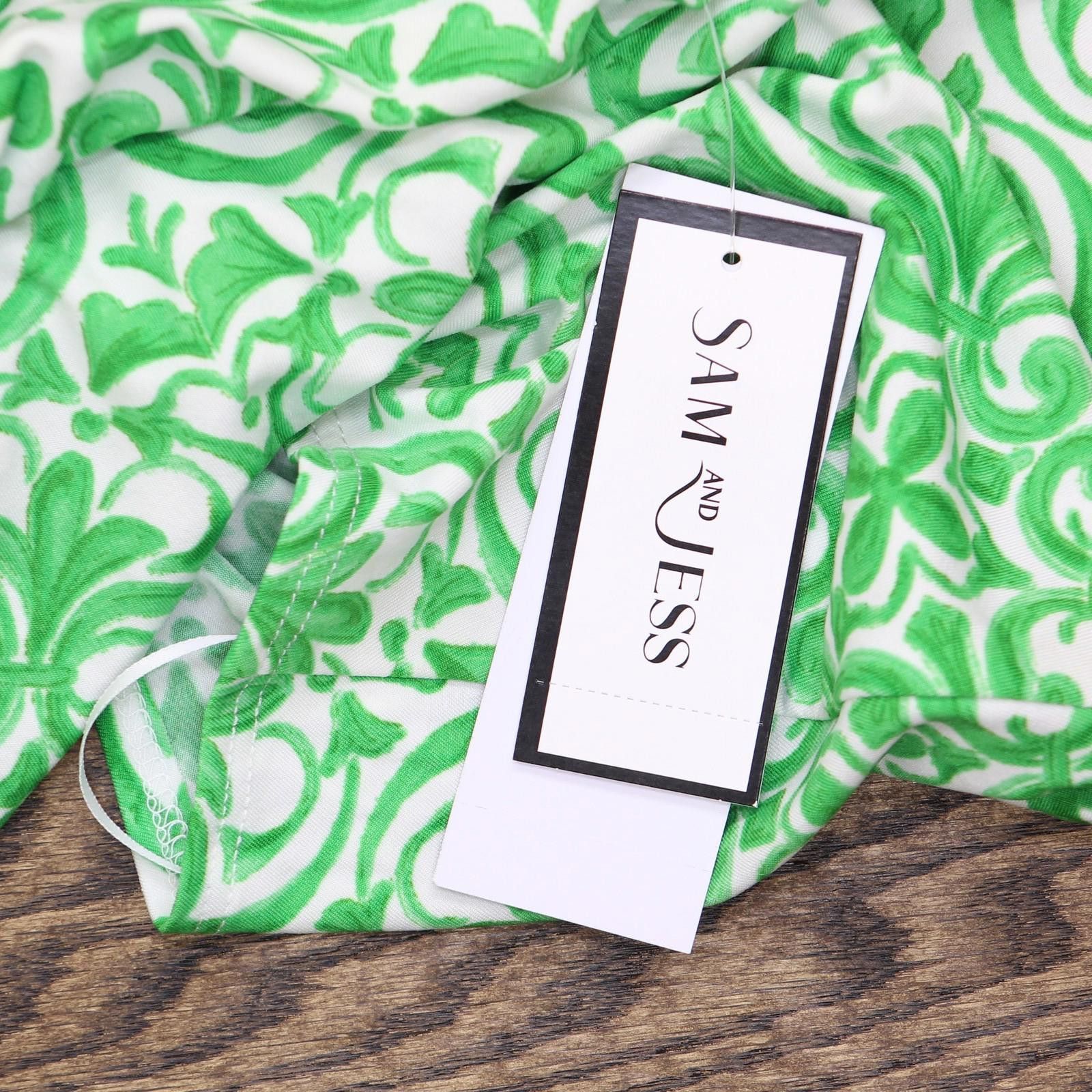 Other Nwt Sam And Jess V-neck Shirt Top Ta3718766w Poison Green S Size S / US 4 / IT 40 - 3 Thumbnail