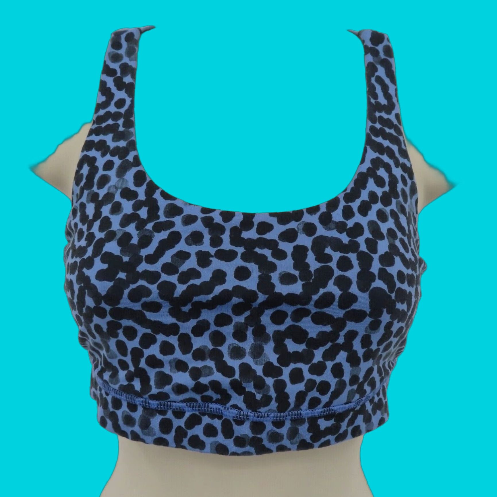 Lululemon Lululemon Sports Bra Energy Wireless Multicolor Polka Dot Strappy Women 6 Size ONE SIZE - 1 Thumbnail