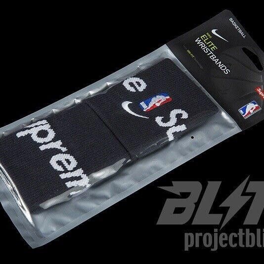 Supreme®/Nike®/NBA Wristbands Supreme Nike NBA Wristbands (Pack Of 2) Red - SS19 - US