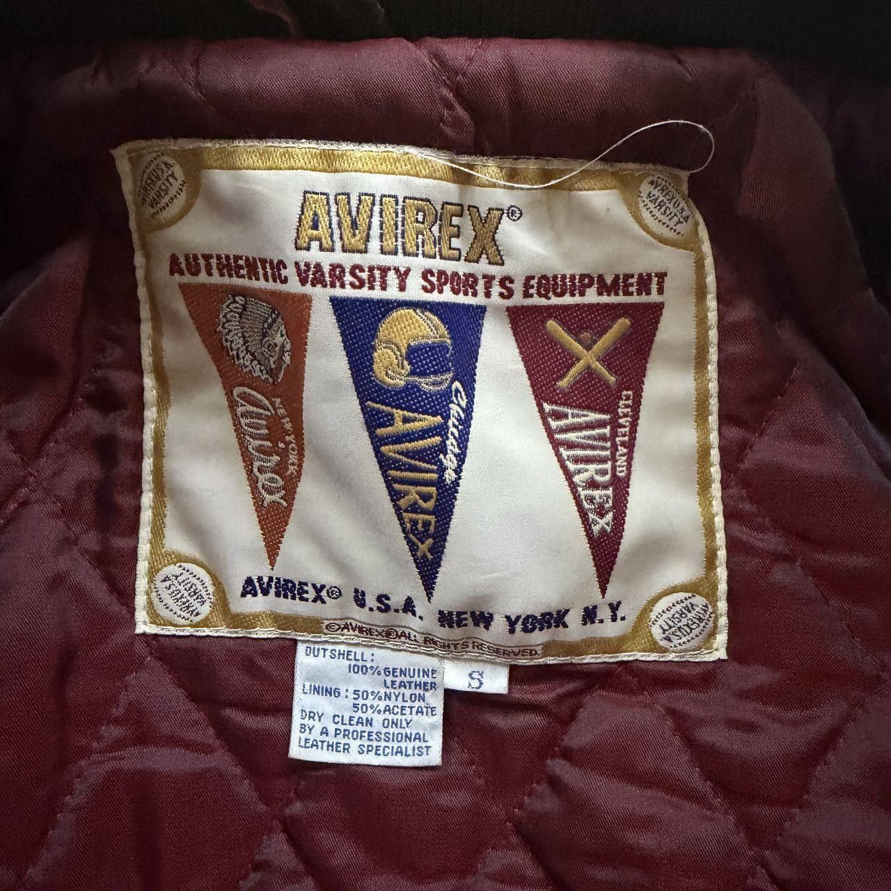 Avirex Avirex North West Wildbears Leather Varsity Jacket Size US S / EU 44-46 / 1 - 7 Thumbnail
