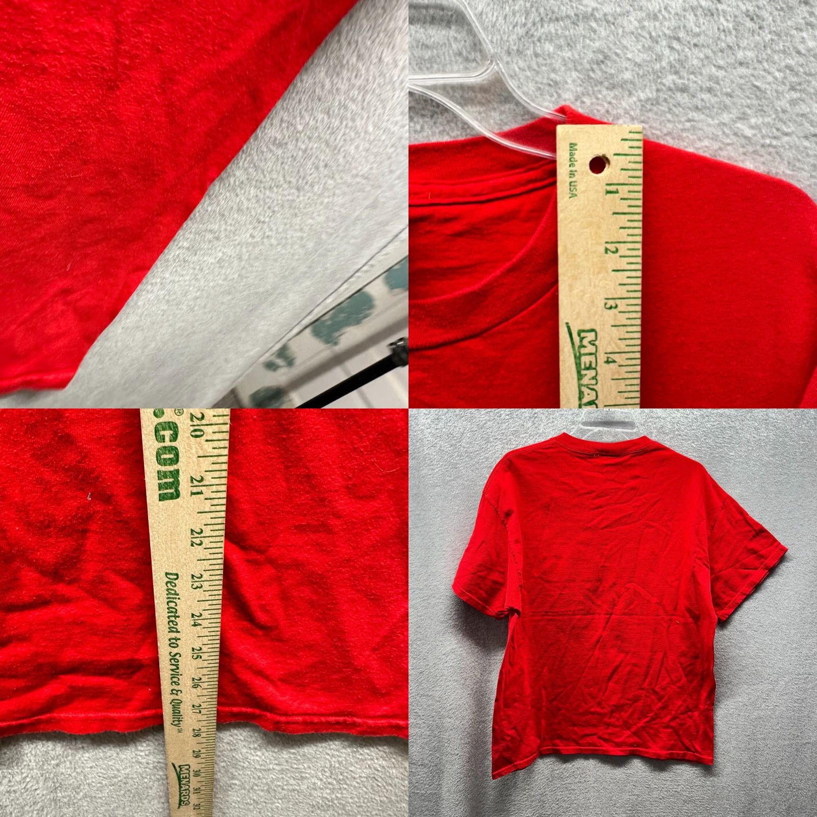 Vintage VINTAGE Hybrid T Shirt Adult Large Red Funny Sarcasm 90s Nerd Tee Crew Idiot Shirt Mens Size US L / EU 52-54 / 3 - 8 Thumbnail
