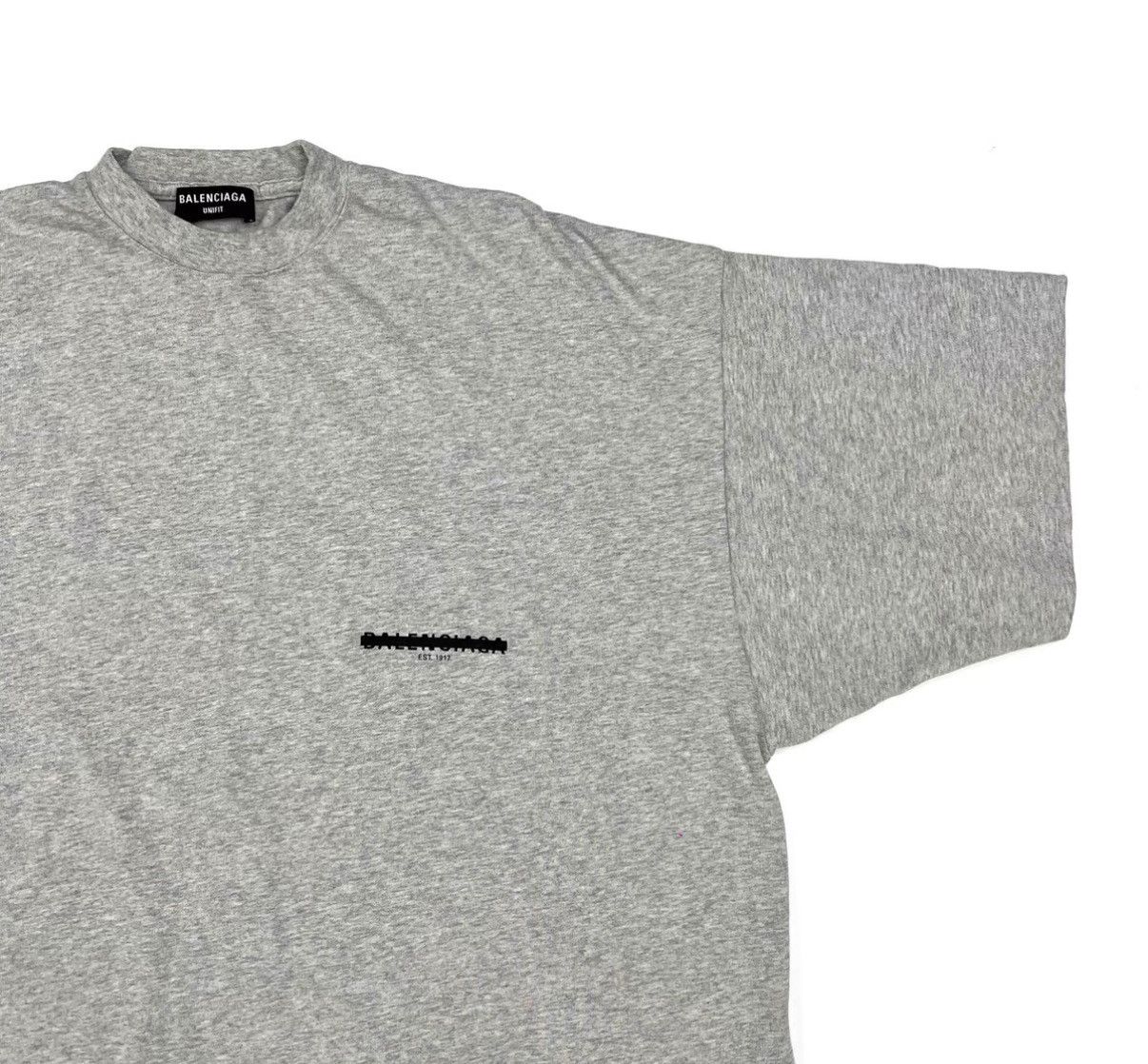 Balenciaga Balenciaga Strike-Through Tape Short Sleeve K12 Size US M / EU 48-50 / 2 - 4 Thumbnail