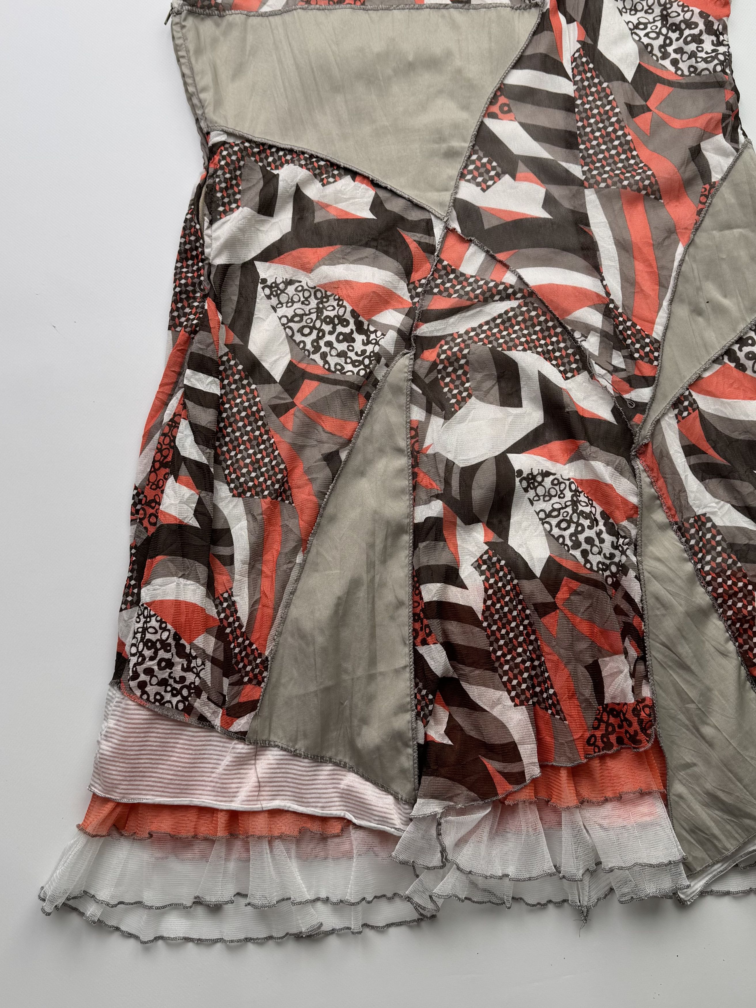 Japanese Brand Vintage Flare Dress B258 E2(V367) Size L / US 10 / IT 46 - 9 Thumbnail