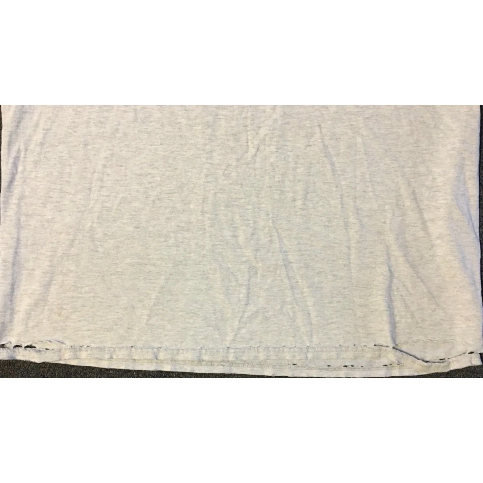 Vintage VINTAGE Healing Arts Shirt XL Gray Grunge Punk 90s Destroyed Thrashed Faded Shirt Mens Size US XL / EU 56 / 4 - 3 Thumbnail
