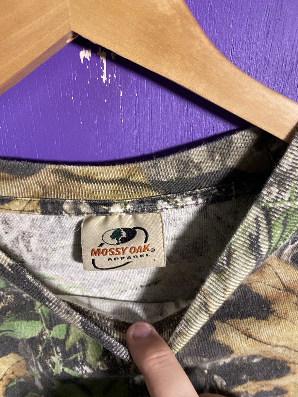 Mossy Oaks Vintage 90s Mossy Oak essential camo long-sleeve Size US XL / EU 56 / 4 - 4 Thumbnail