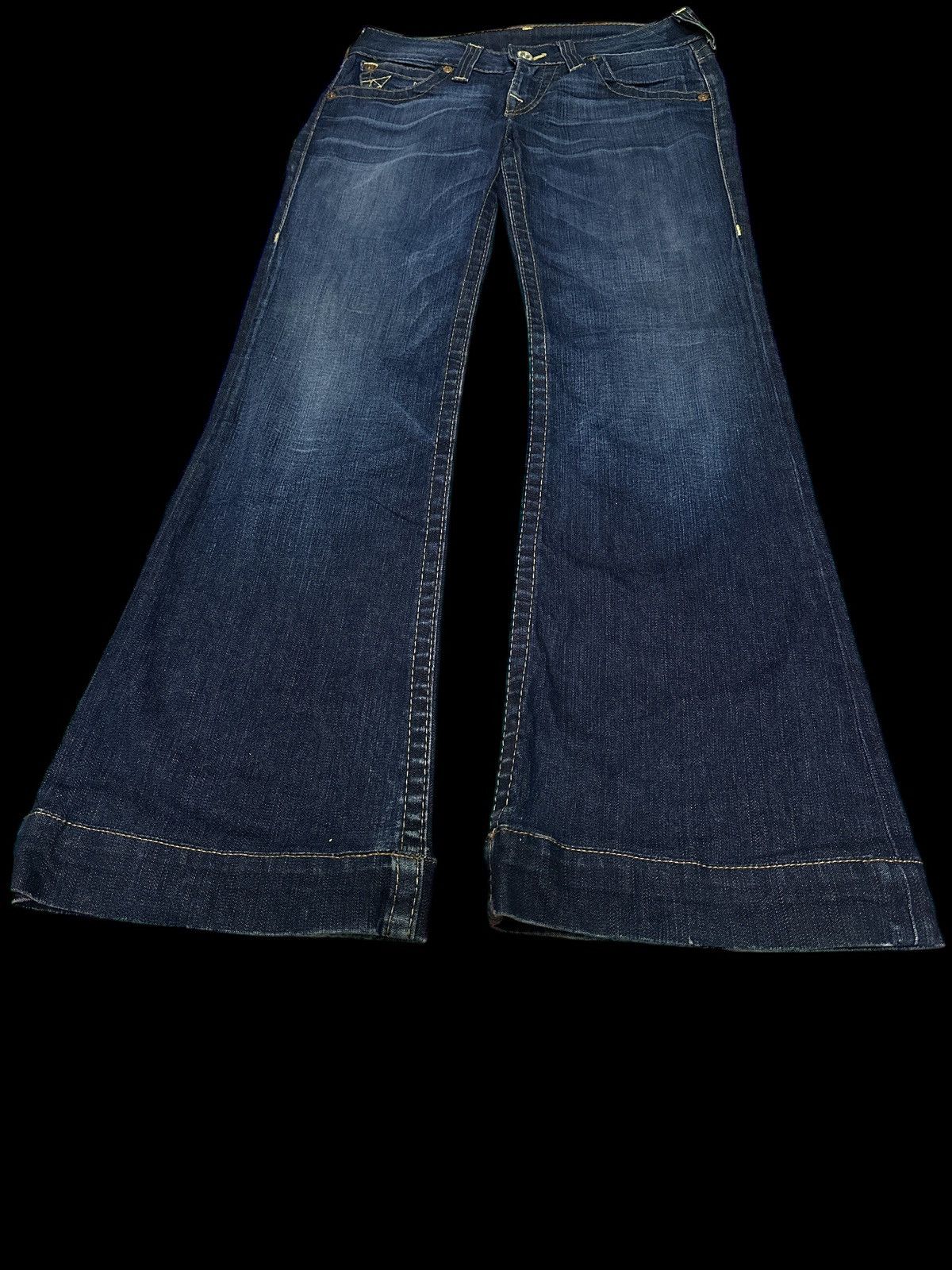 Japanese Brand FLARE 💥 True Religion BootCut Flare 💥 Size 31" - 3 Thumbnail
