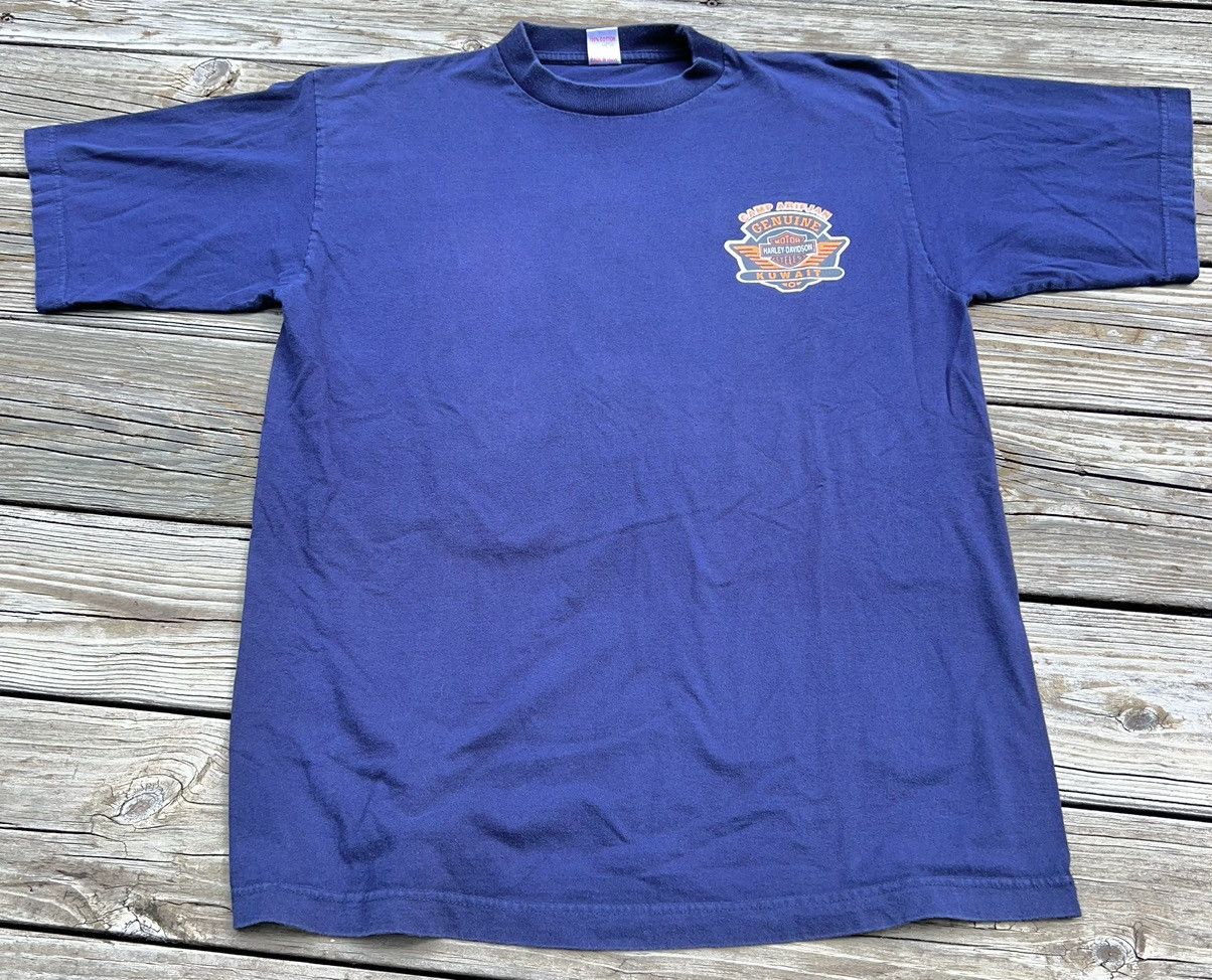 Harley Davidson × Vintage VINTAGE KUWAIT HARLEY DAVIDSON Size US L / EU 52-54 / 3 - 9 Thumbnail