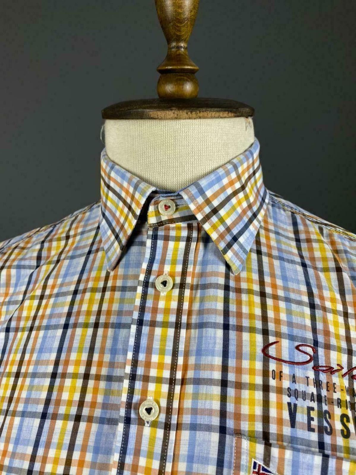 Paul Smith Paul Smith Multicoloured Check Button Up Dress Shirt Size M Size US M / EU 48-50 / 2 - 4 Thumbnail