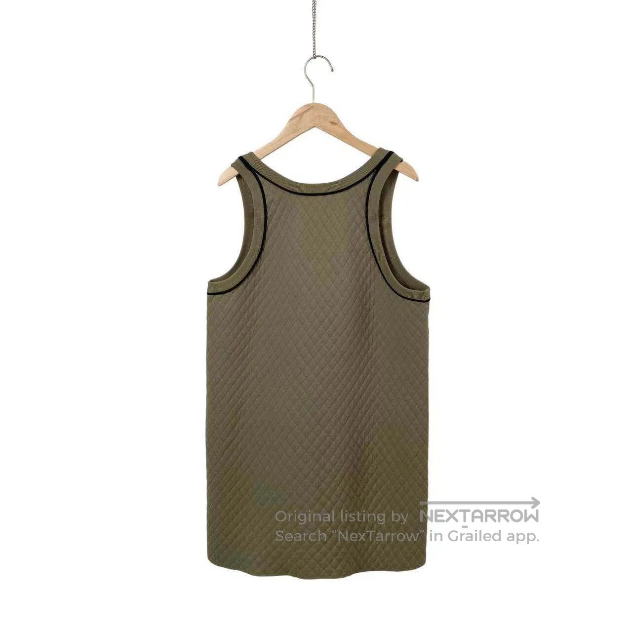 Louis Vuitton Louis Vuitton 24SS letter logo chain embellished sleeveles Size M / US 6-8 / IT 42-44 - 2 Thumbnail