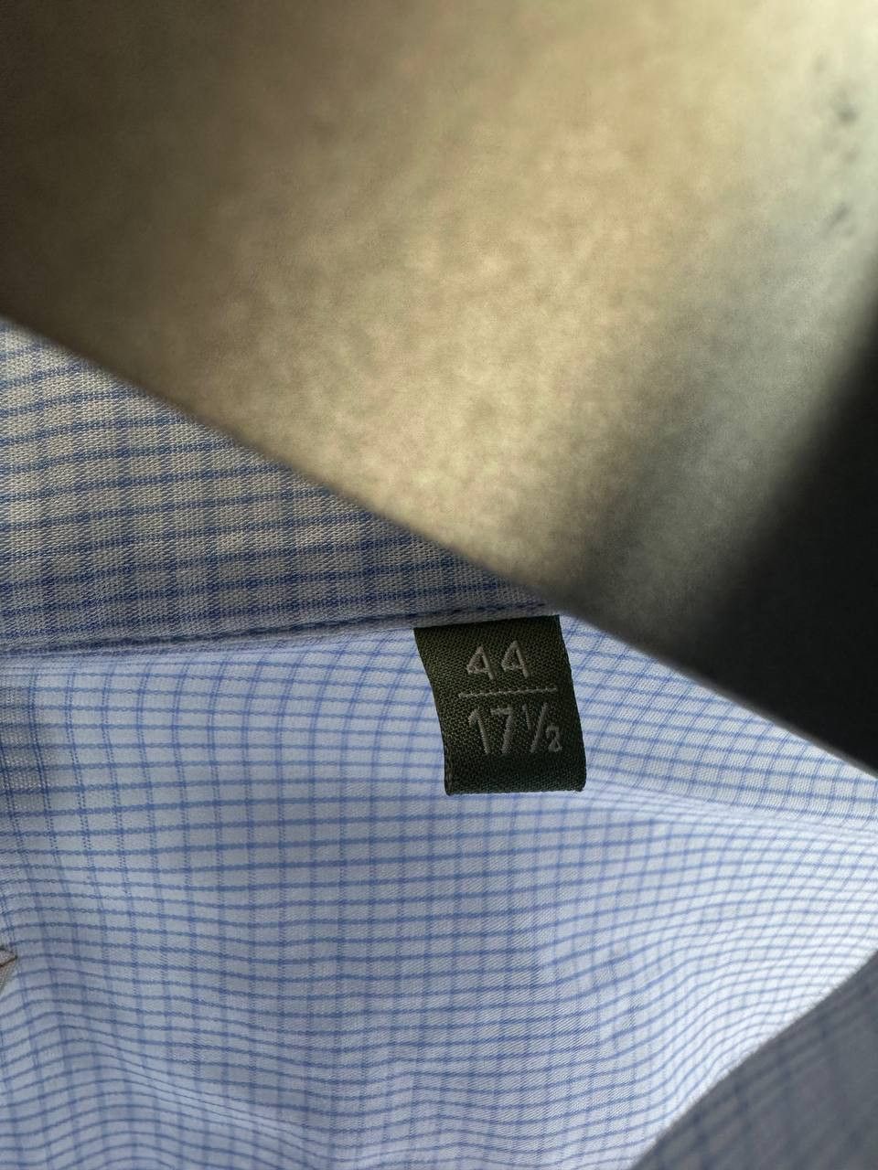 Pal Zileri Pal Zileri Luxury Italian Cotton Poplin Micro Check Shirt Size US XXL / EU 58 / 5 - 11 Thumbnail