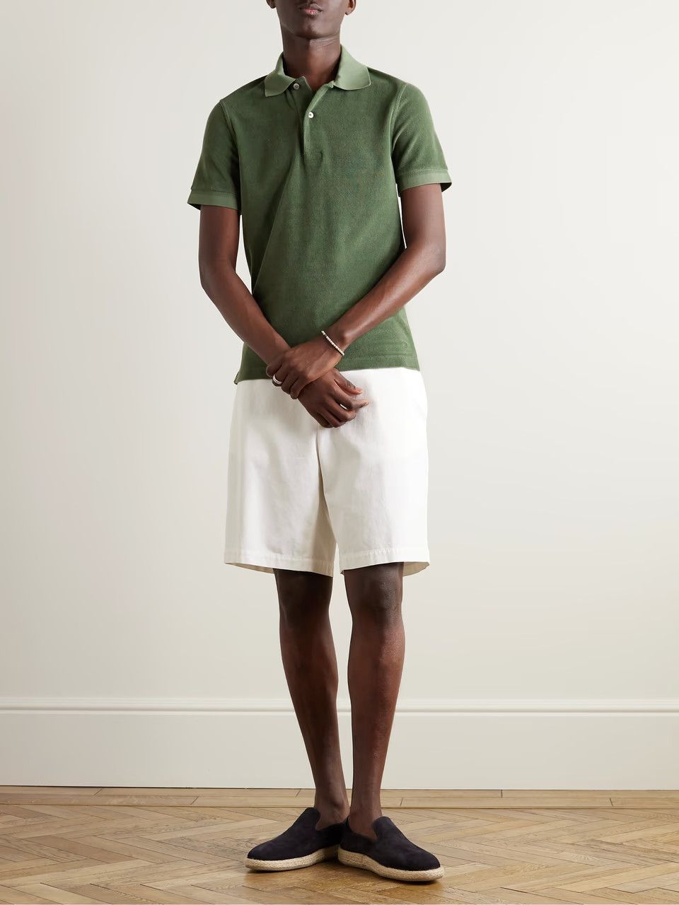 o1w1db10525 JPS003 Polo Shirt in Dark Green