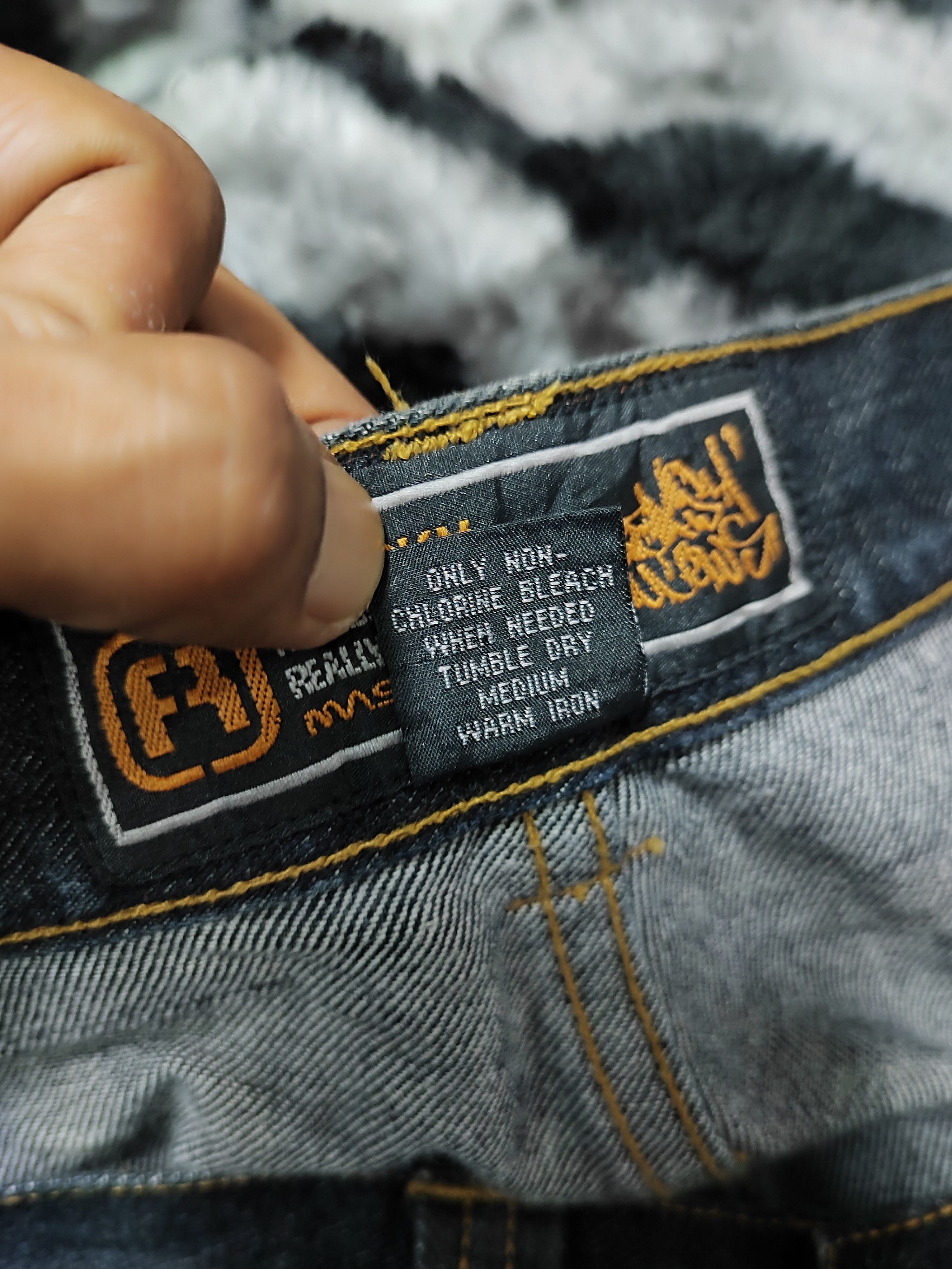 Massive Baggy Skater Pants Freaky Massive Denim Size US 30 / EU 46 - 5 Thumbnail