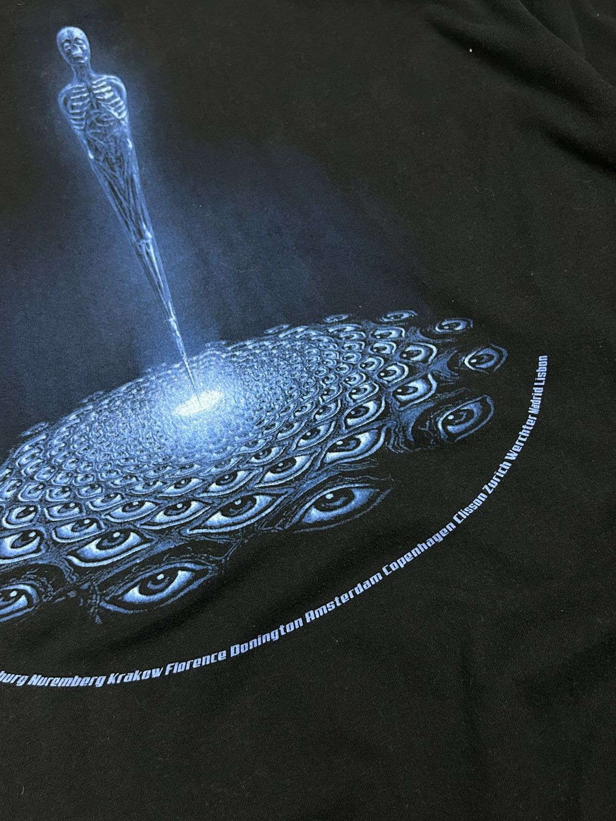 Vintage Tool Band Tour T Shirt XL Black Double Sided Graphic Size US XL / EU 56 / 4 - 8 Thumbnail