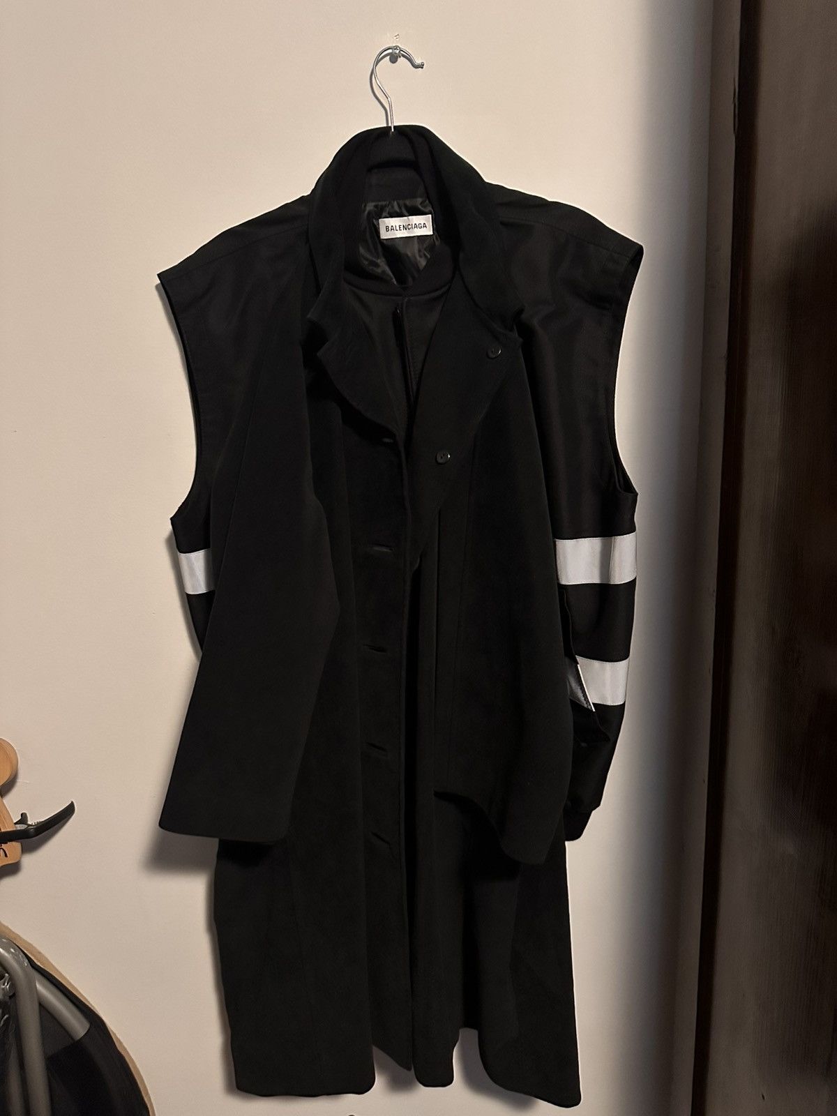 Balenciaga Balenciaga SS18 runway double vest parka Size US L / EU 52-54 / 3 - 2 Thumbnail