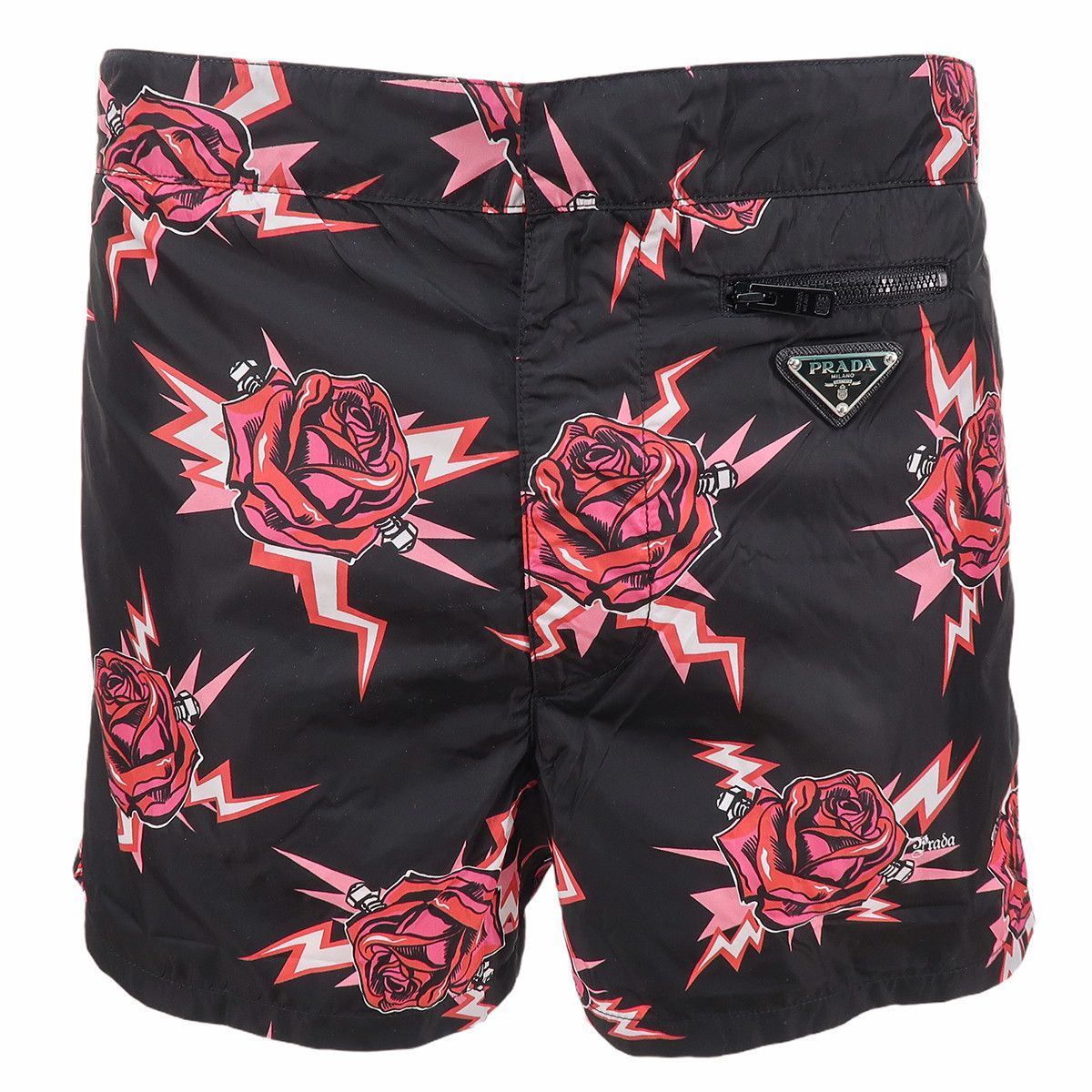 Prada Prada x Universal Studios Rose Print Swim Shorts | Grailed