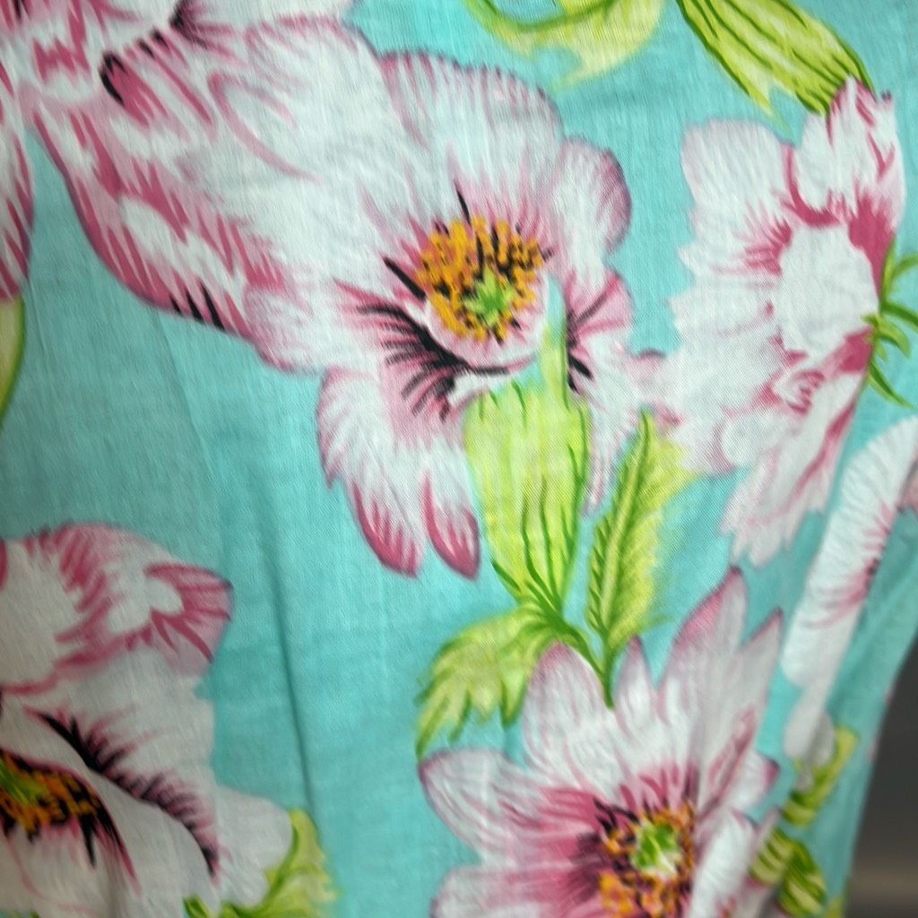 KTZ NWT Debbie Katz Lulu Dress Cotton Bohemian Floral (008) Size S / US 4 / IT 40 - 9 Thumbnail