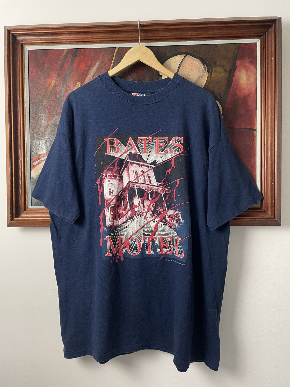 Vintage Vintage 90s Psycho Bates Motel Horror Movie T-shirt Rare | Grailed