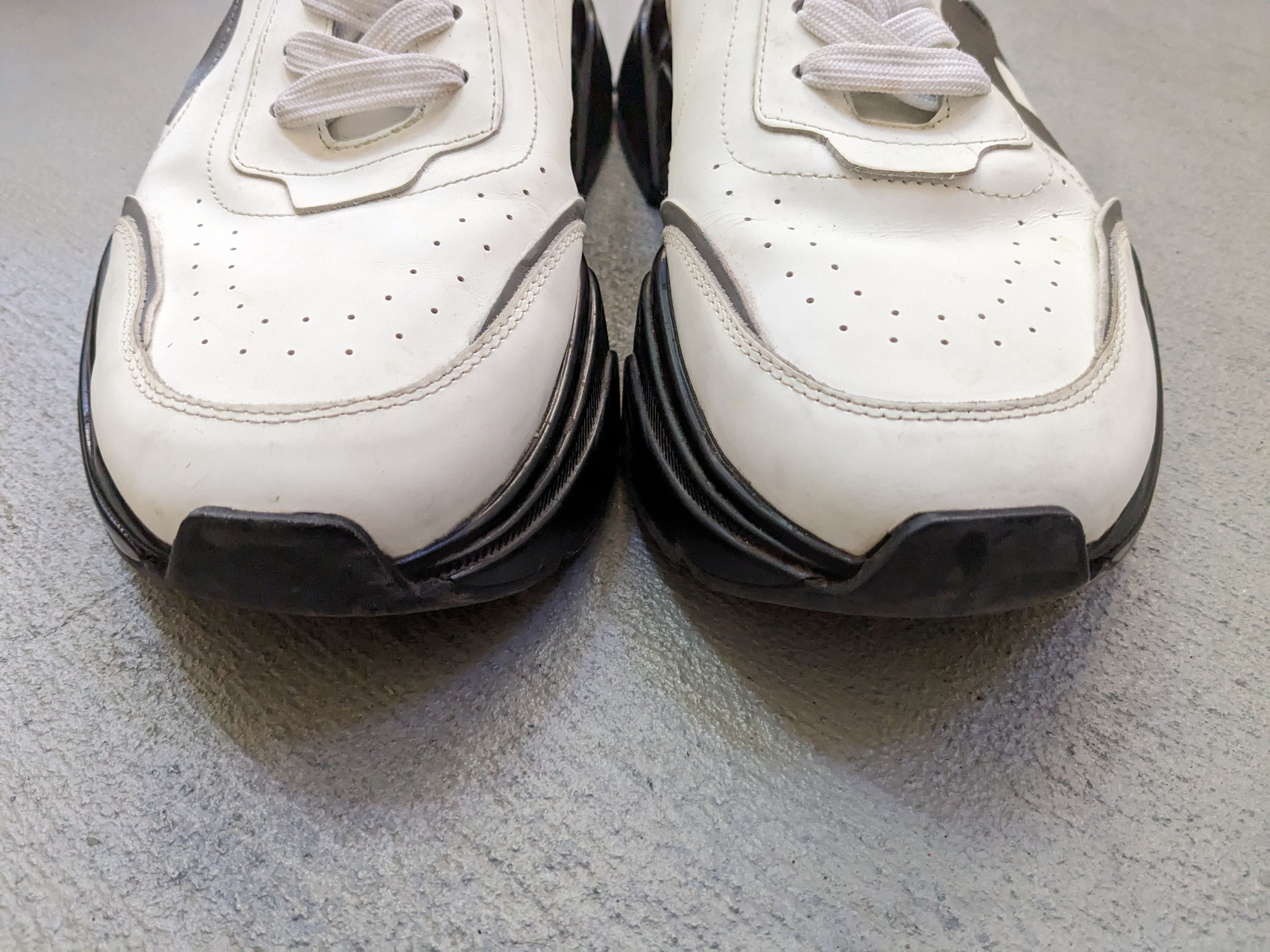 Dolce & Gabbana Dolce & Gabbana Daymaster Sneakers Size 10 White Leather Size US 10 / EU 43 - 2 Thumbnail