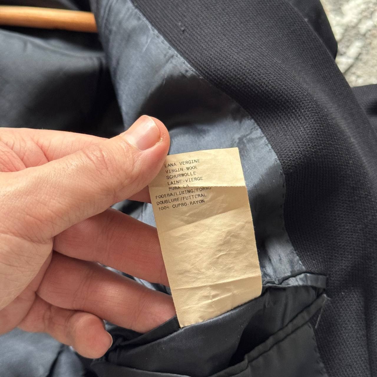 Emporio Armani Emporio Armani Wool Blazer Jacket Size 46R - 7 Thumbnail