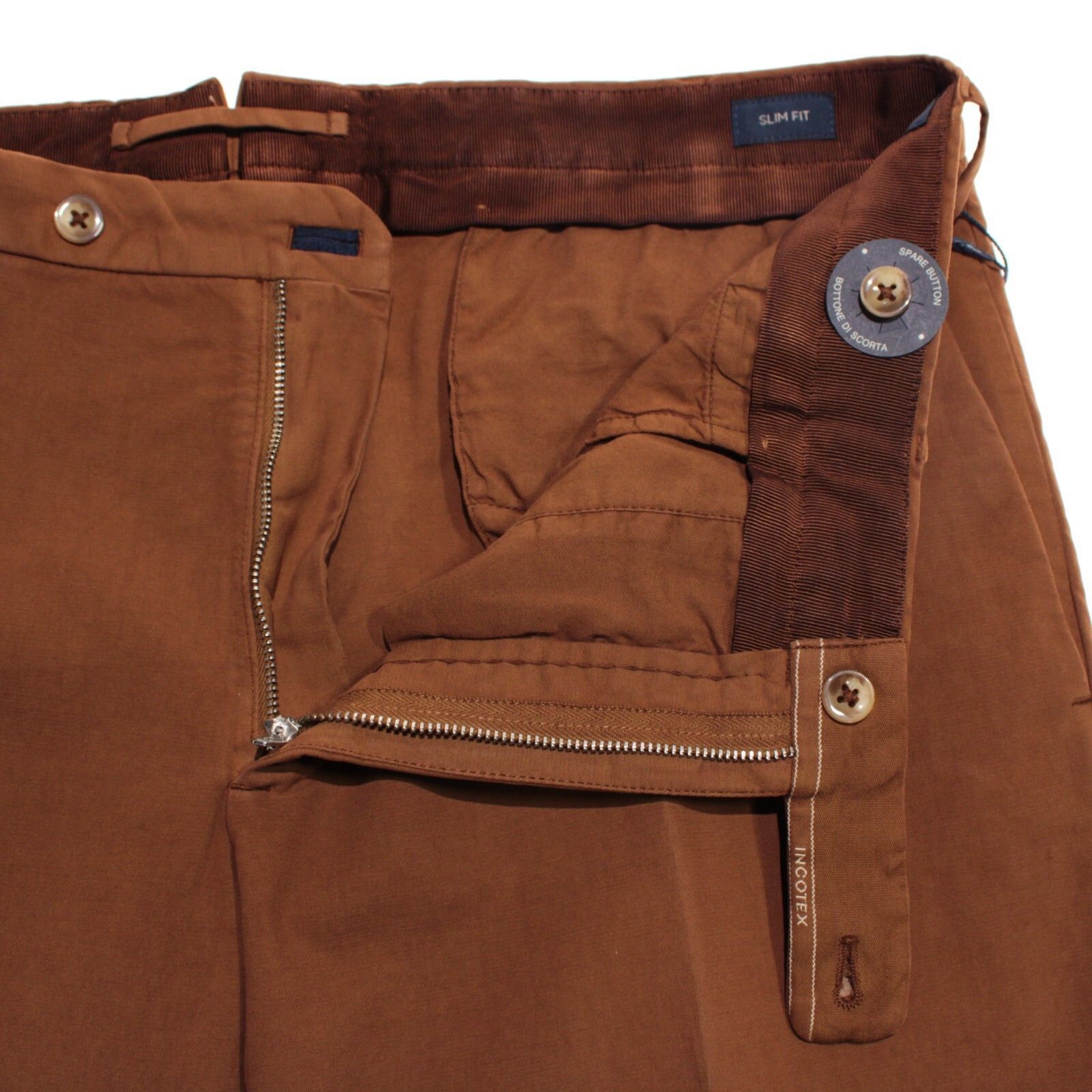 Incotex INCOTEX New with tags Chino Size 38 US In Brown Size US 38 / EU 54 - 3 Thumbnail