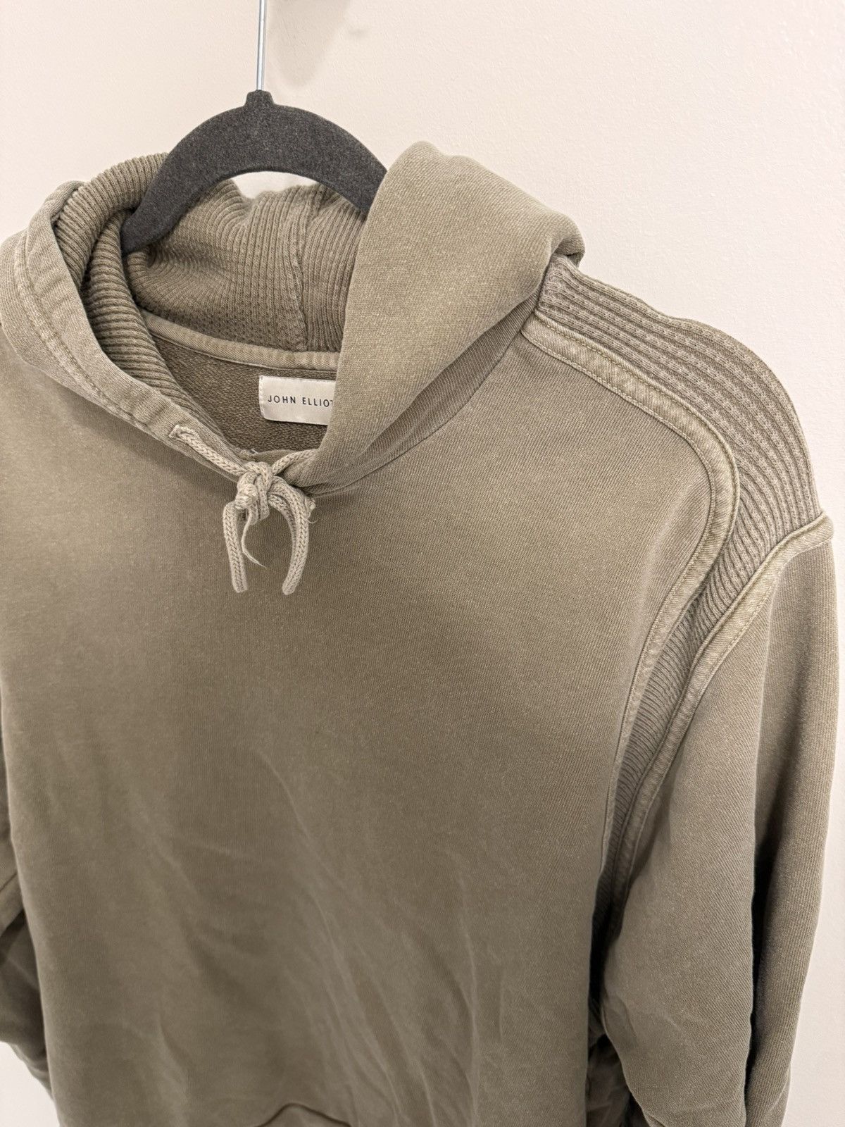 John Elliott John Elliott Vintage Wash Green Hoodie XL Size US XL / EU 56 / 4 - 2 Thumbnail