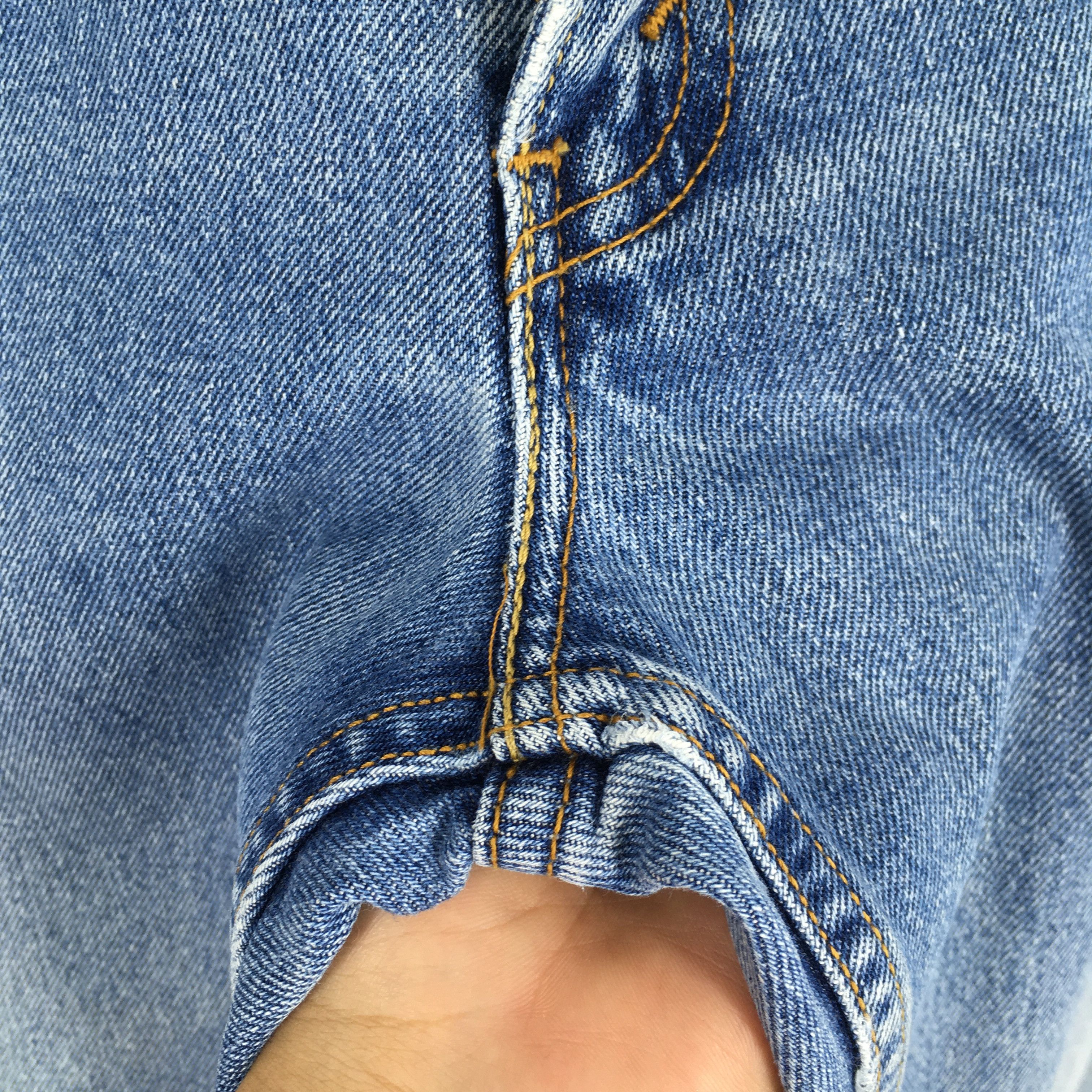 Levi's Size 30x32 Vintage 90s Levi's 505 Faded Blue Jeans S1802 Size US 30 / EU 46 - 7 Thumbnail