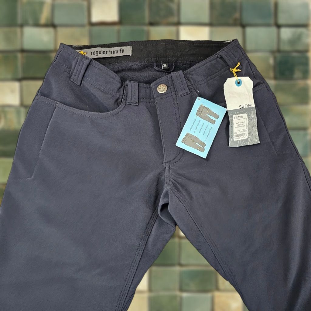 Vintage Swrve Winter Knickers Shorts Mens 28 Regular Navy Water Resistant Softshell Chino Athletic Quick Dry Pockets 19in Inseam Size US 28 / EU 44 - 1 Thumbnail