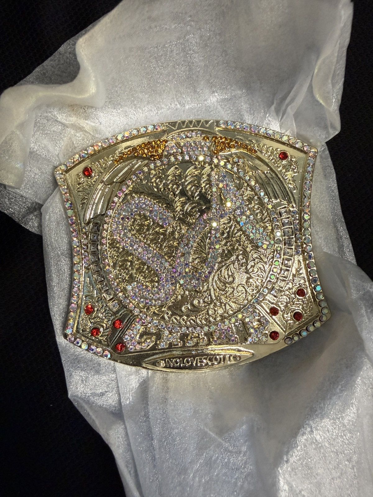 B.B. Simon Stolen Arts Championship Belt Size 32 - 2 Thumbnail