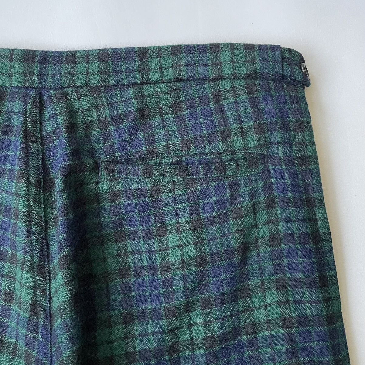 Comme des Garcons ‘Reworked Tartan Panelled’ Wool Trousers Size US 34 / EU 50 - 14 Thumbnail
