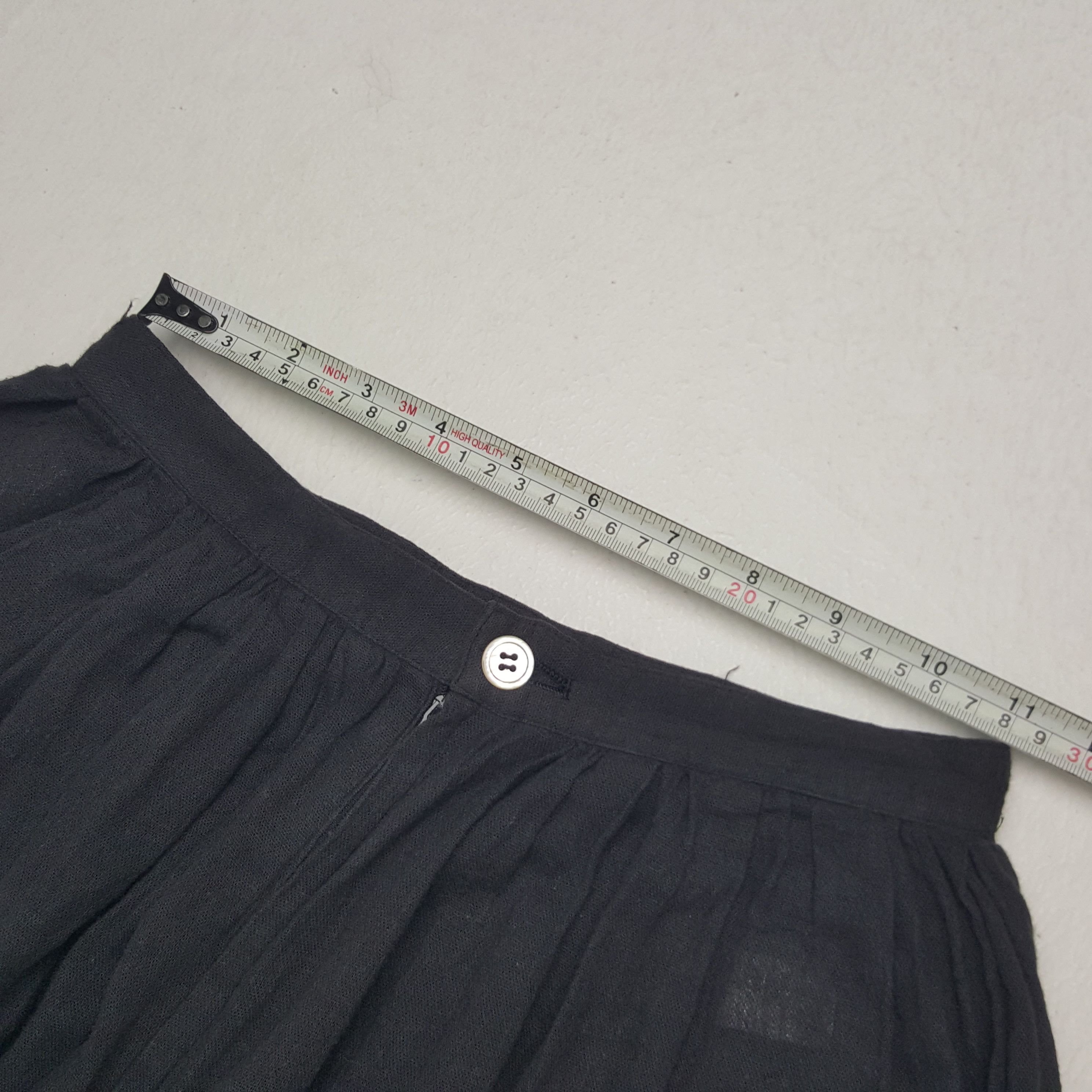 Comme des Garcons Vintage Comme des Garcons Japanese Brand Maxi Skirts Size 22" - 8 Thumbnail