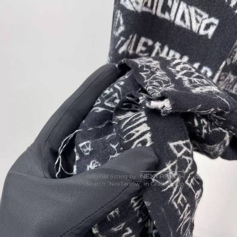 Balenciaga Balenciaga Eiffel Tower print denim pants Size US 28 / EU 44 - 8 Thumbnail