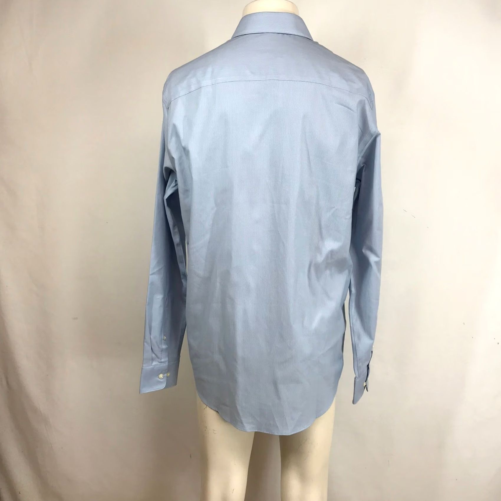 Calvin Klein Calvin Klein Mens Fresh Comfort Regular Fit Stretch Shirt Blue M 15-15.5 34/35 Size US L / EU 52-54 / 3 - 5 Thumbnail