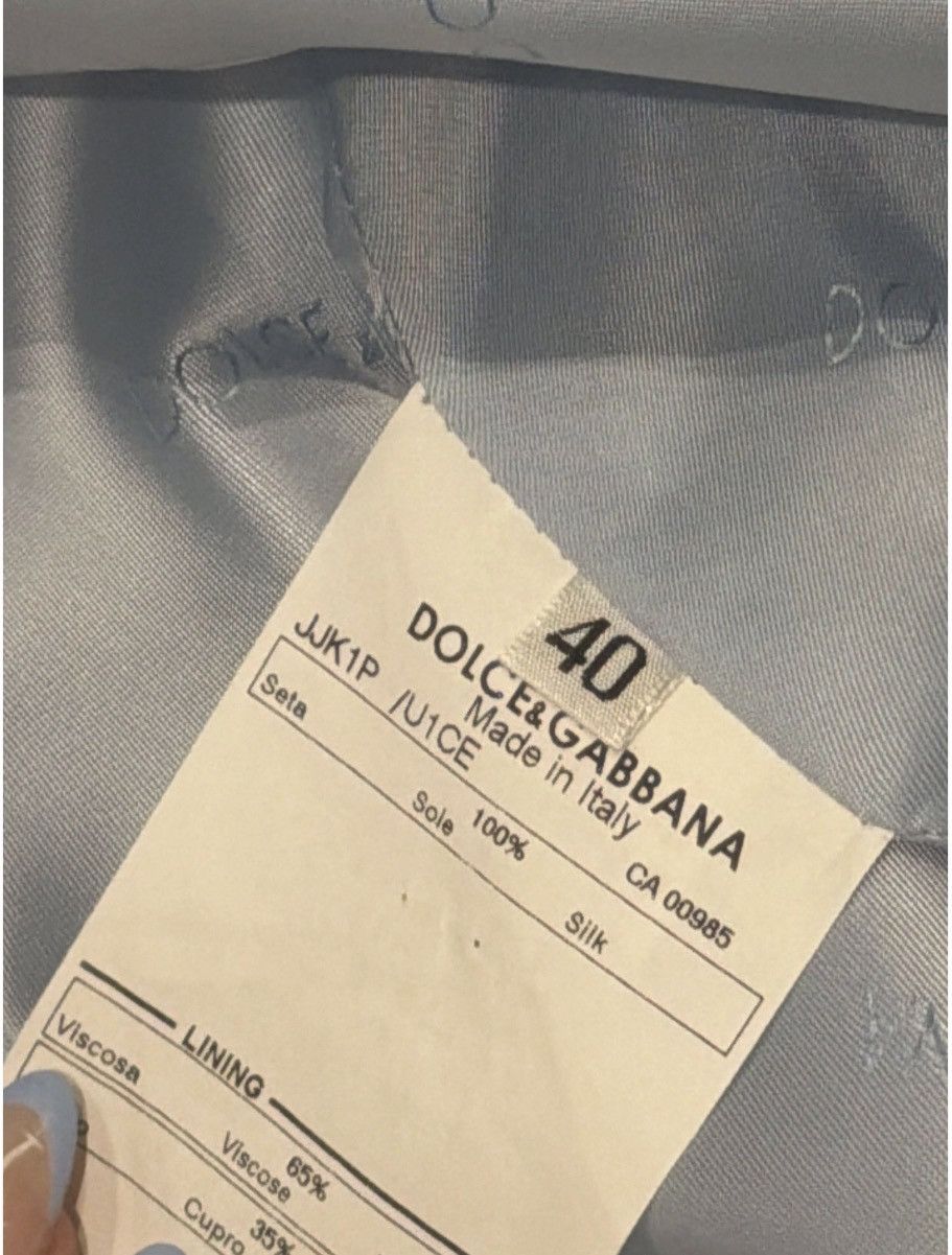 Dolce & Gabbana Dolce & Gabbana blue blazer Size S / US 4 / IT 40 - 3 Thumbnail