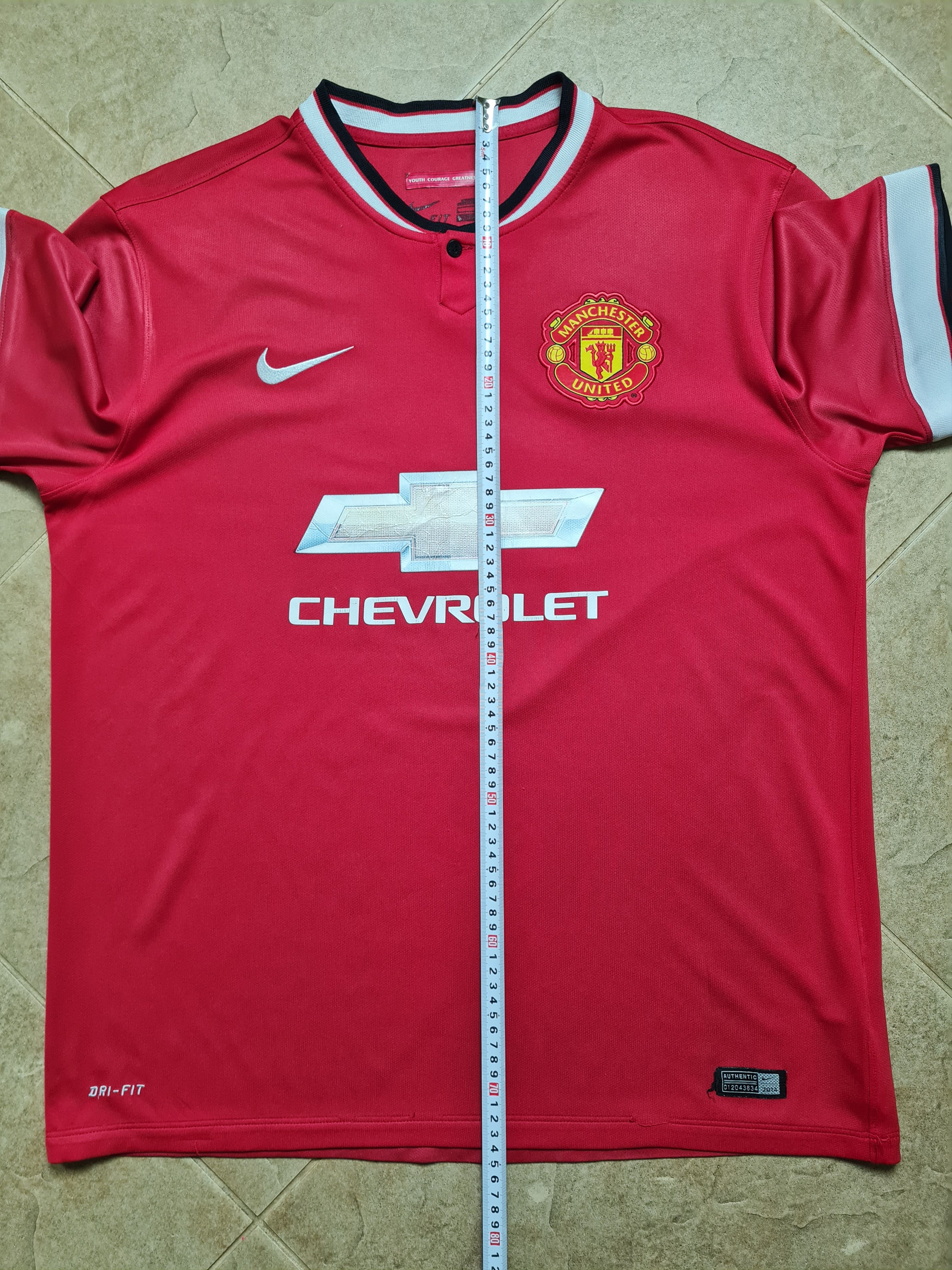 Nike Manchester United Jersey 2014/015 Home Shirt Nike 611031-624 Size US XL / EU 56 / 4 - 9 Thumbnail