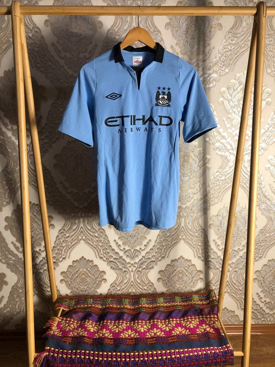 Umbro Vintage Umbro FC Manchester City England Soccer Jersey 90s Size US M / EU 48-50 / 2 - 1 Thumbnail