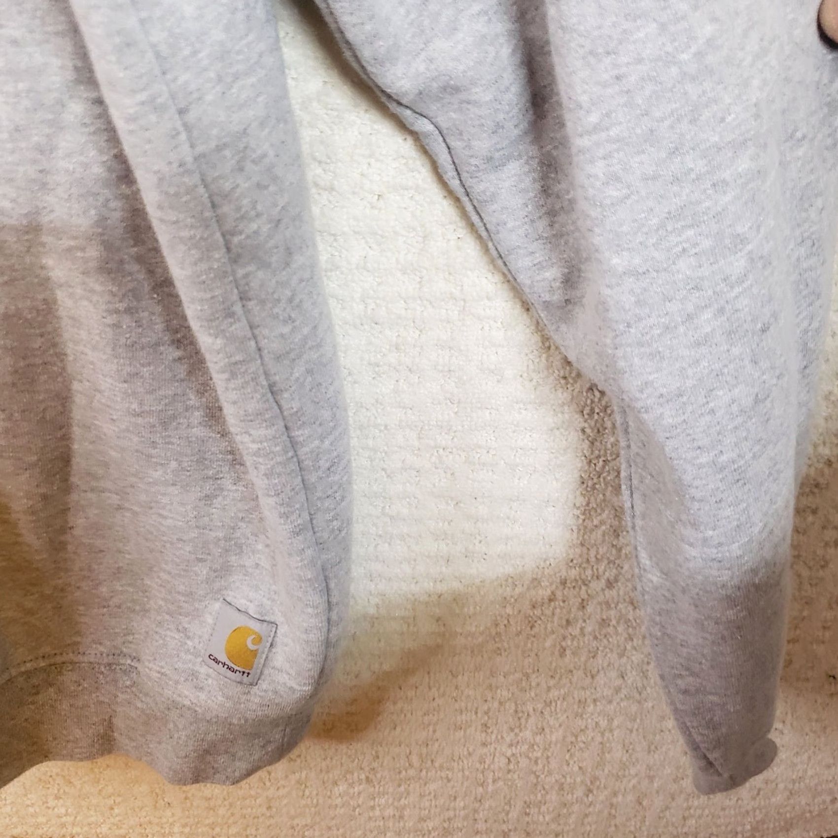 Carhartt VINTAGE Carhartt Sweatshirt Mens Medium Gray Loose Fit Crewneck Workwear K124 HGY Size US M / EU 48-50 / 2 - 6 Thumbnail
