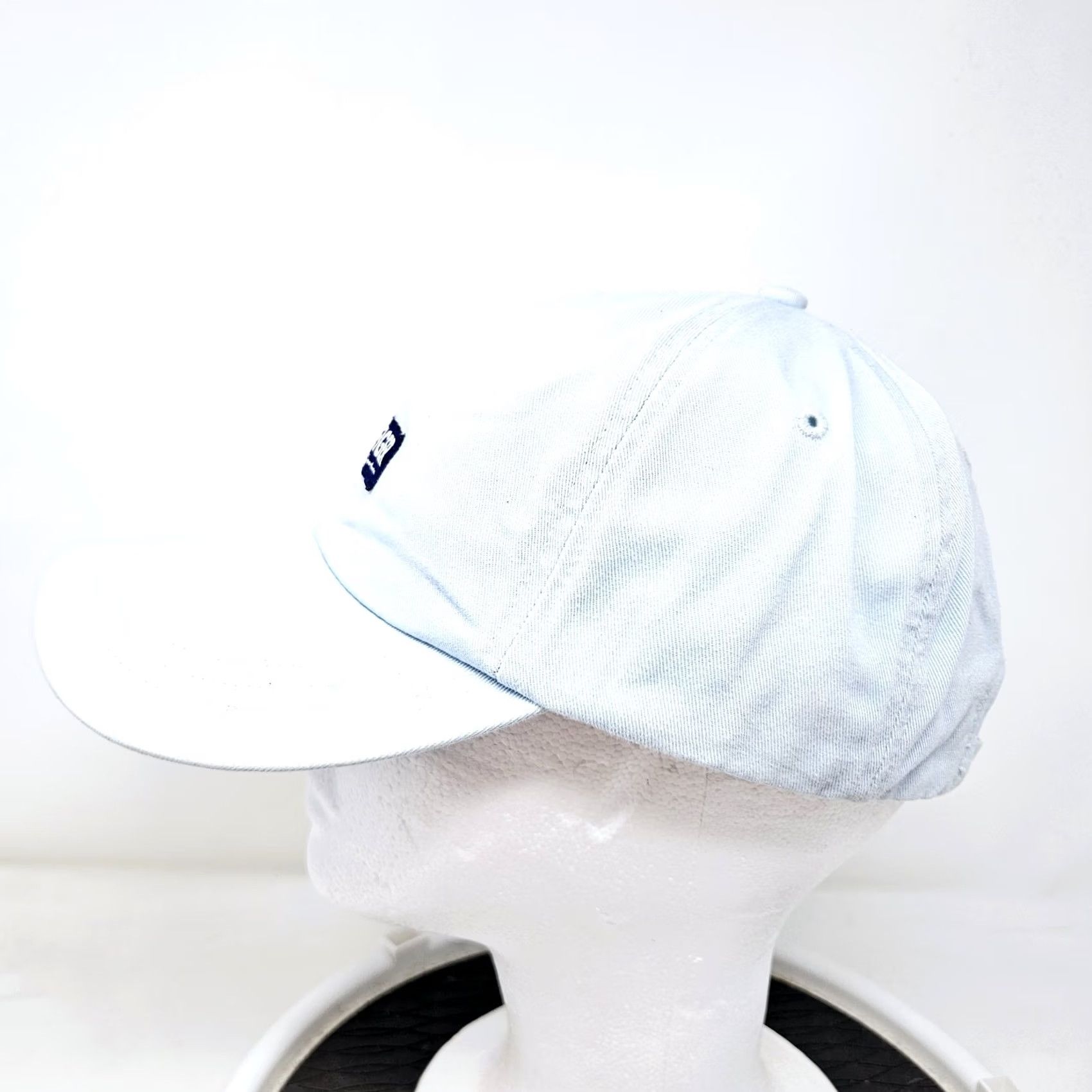 Tommy Hilfiger VINTAGE Tommy Hilfiger Hat One Size Blue Cap Strap Back Logo Spell Out Dad Preppy 90s Y2K Size ONE SIZE - 5 Thumbnail