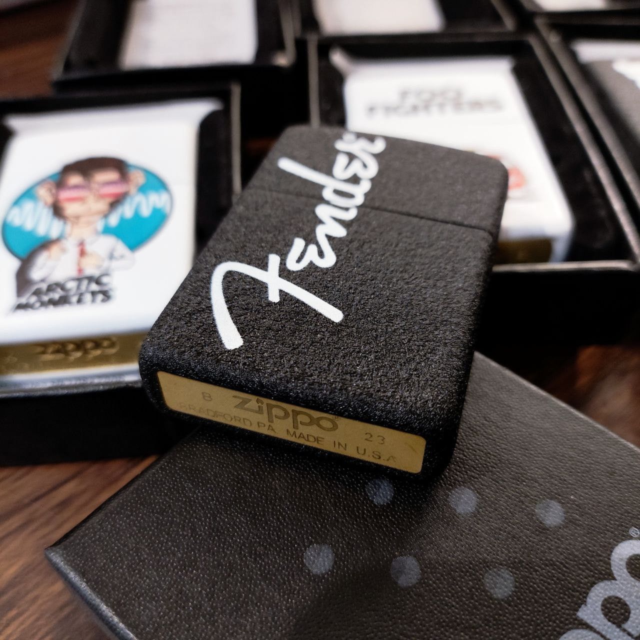 Zippo Fender Zippo Lighter Size ONE SIZE - 2 Thumbnail