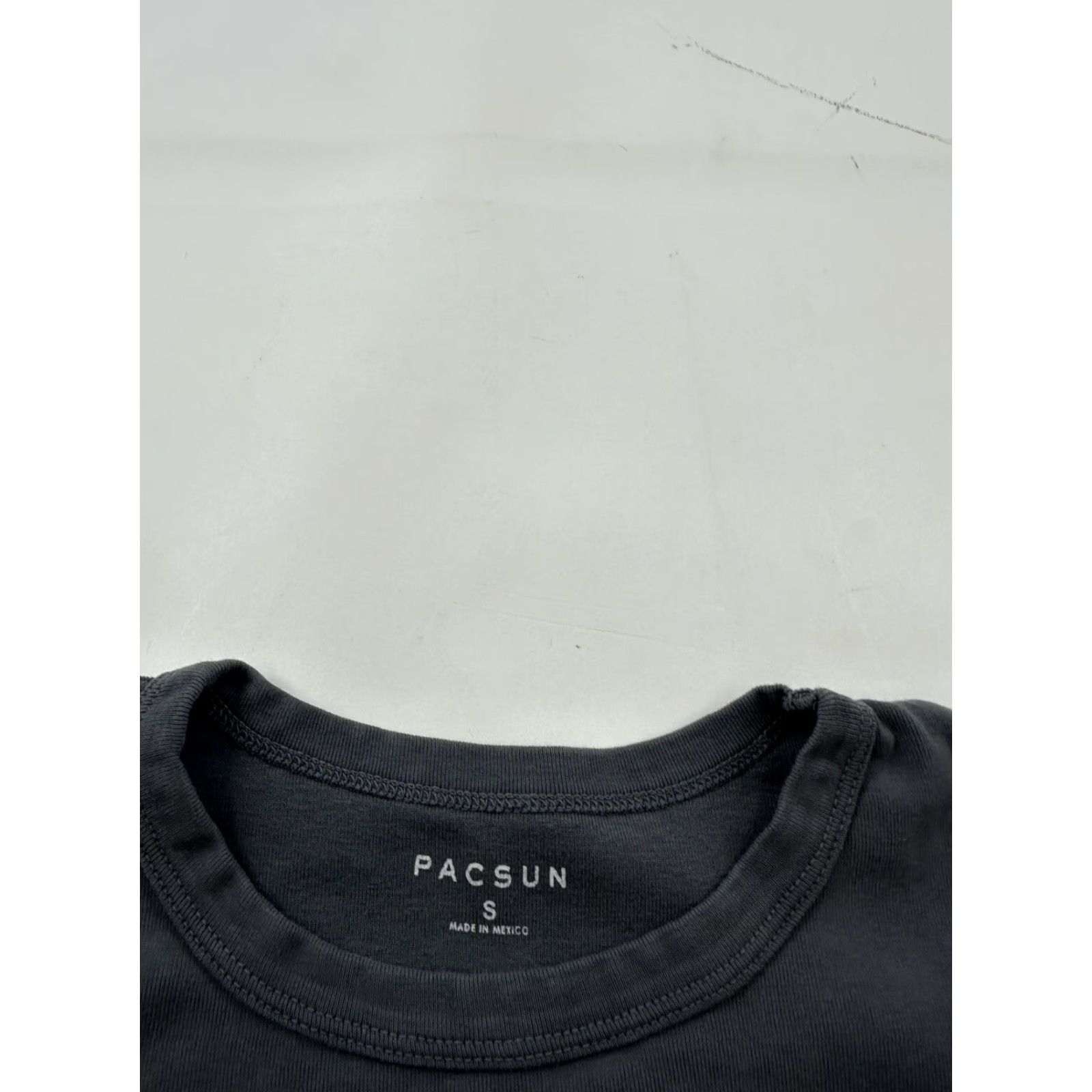 Pacsun VINTAGE PacSun Shirt Womens Small Gray Pacific Sunwear Newport California Short Sleeve Size S / US 4 / IT 40 - 4 Thumbnail