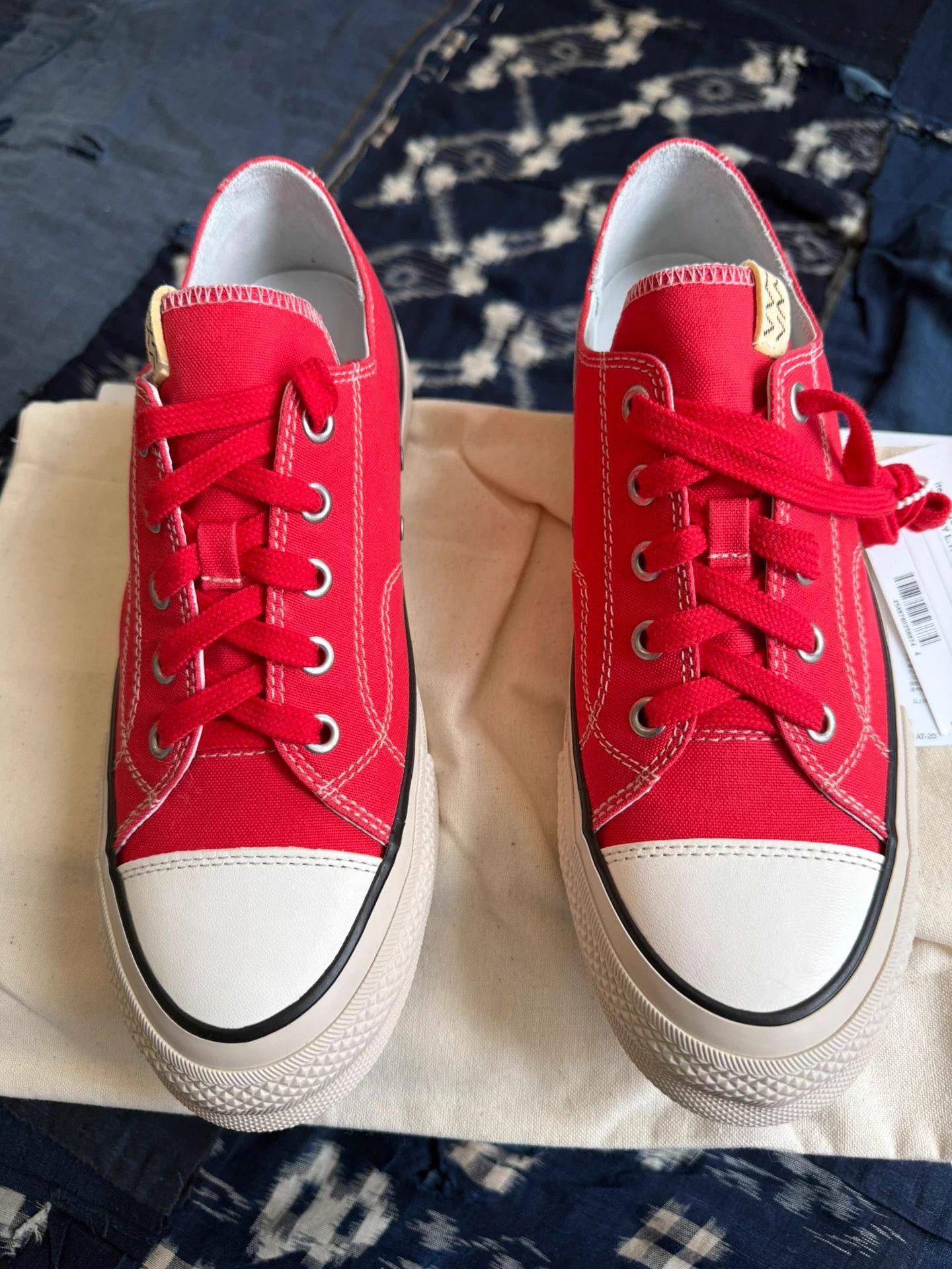 Visvim VISVIM 25SS Skagway L.T. Lo Red Size 8 New Size US 8 / EU 41 - 5 Thumbnail