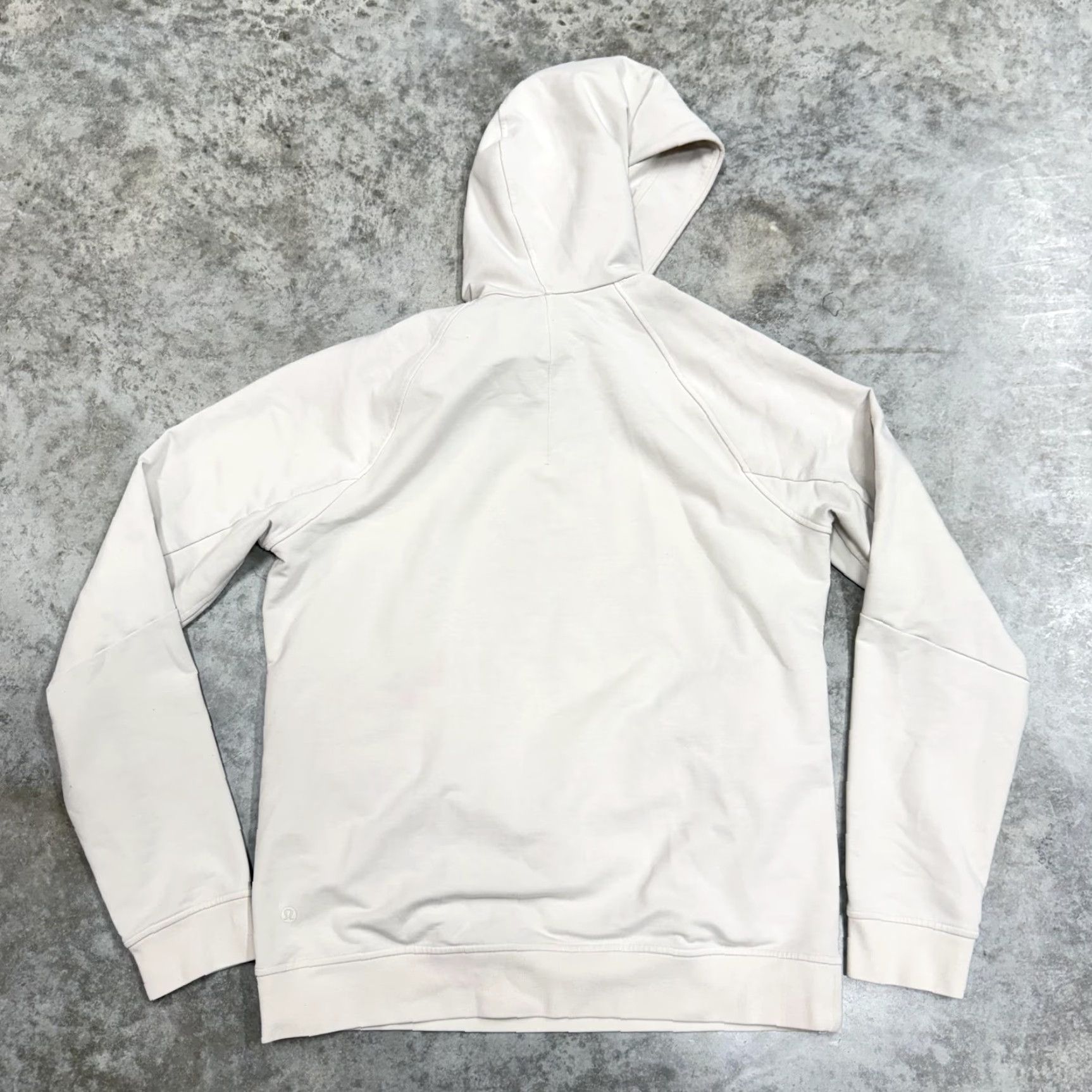 Lululemon Lululemon Hoodie Mens M Beige Pullover Sweatshirt Hooded Crew Neck Solid Vintage No Size US M / EU 48-50 / 2 - 3 Thumbnail