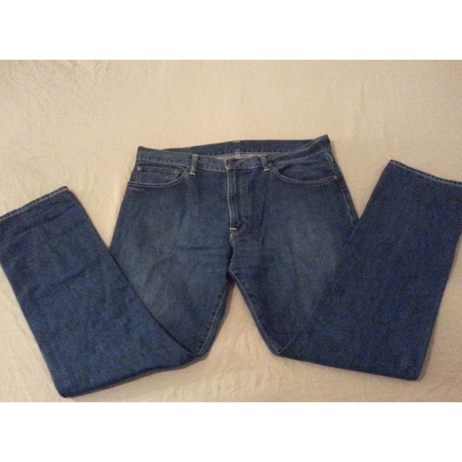 Polo Ralph Lauren Polo Ralph Lauren Jeans 36x30 Slim Straight Denim Blue 36x30 Regular Inseam 30 Mens Pants Size US M / EU 48-50 / 2 - 2 Thumbnail