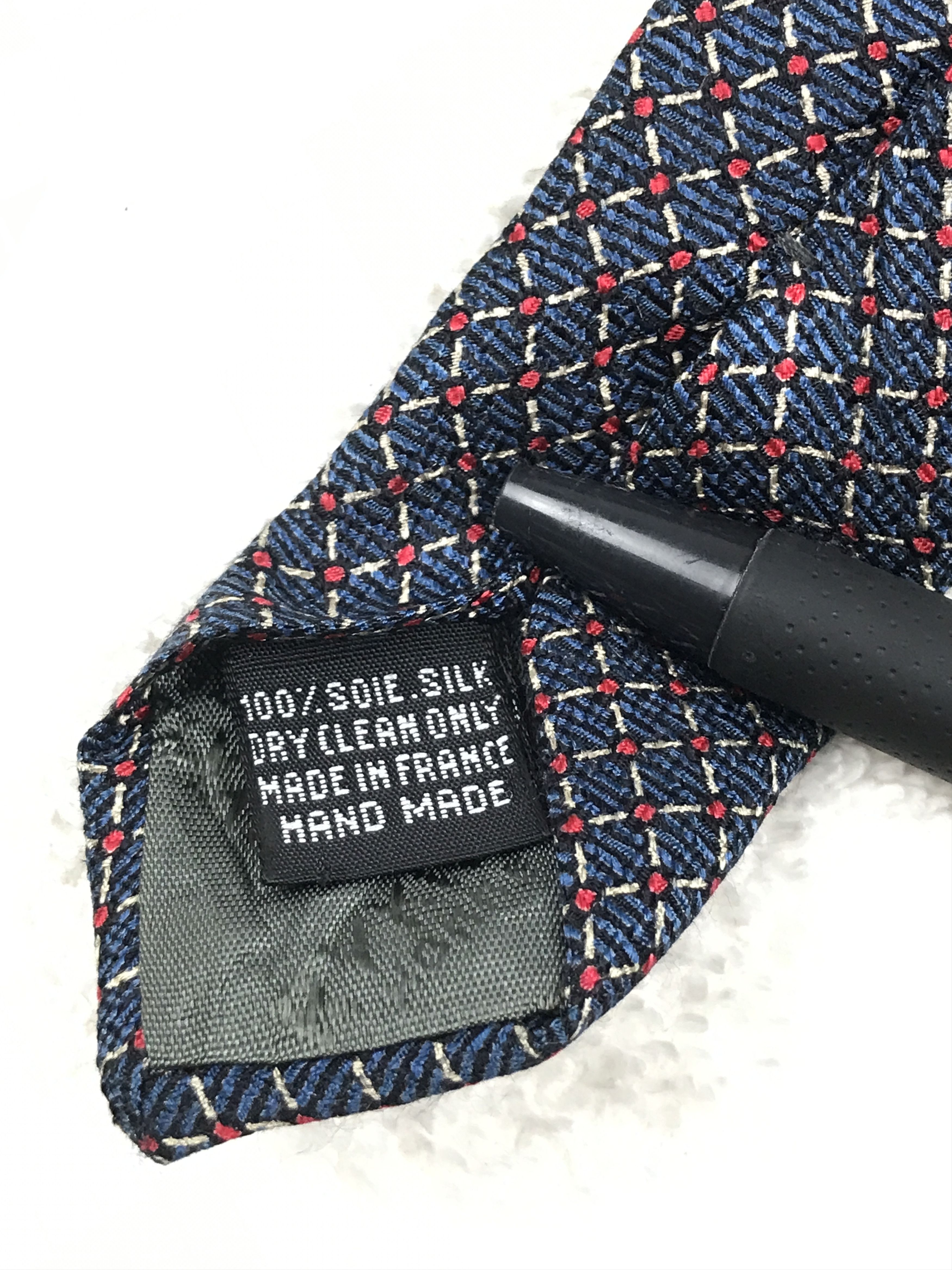 Designer × Sonia Rykiel × Vintage Vintage Rykiel Homme Silk Necktie Size ONE SIZE - 7 Thumbnail